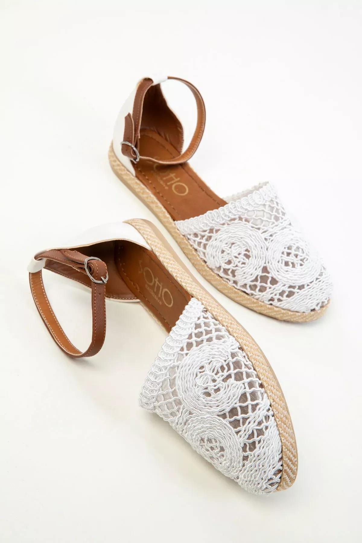 White Sandals, White, large image number 3