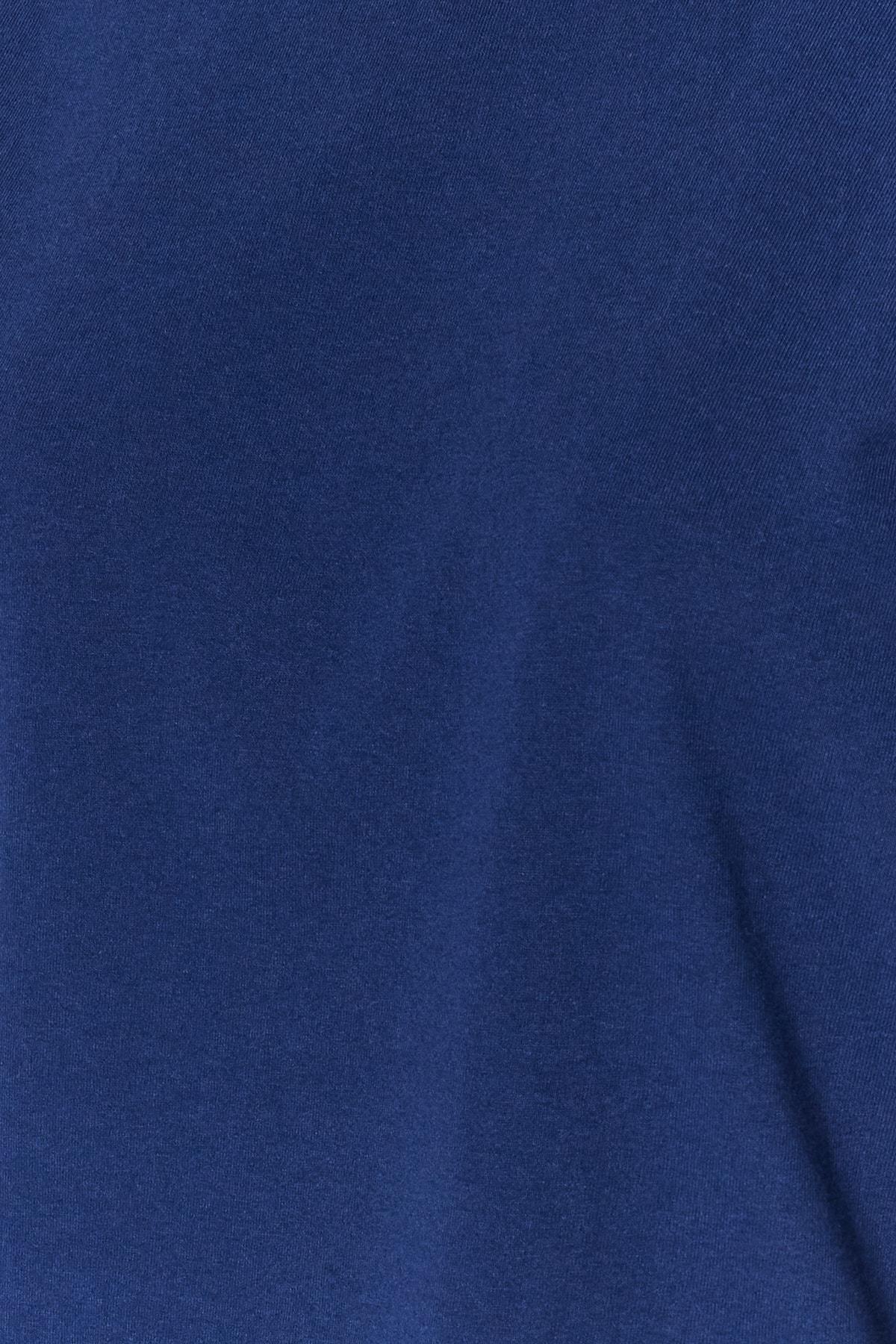 طقم بيجاما متناسق بشورت ملاصق للجسم، كحلي, Dark blue, large image number 4