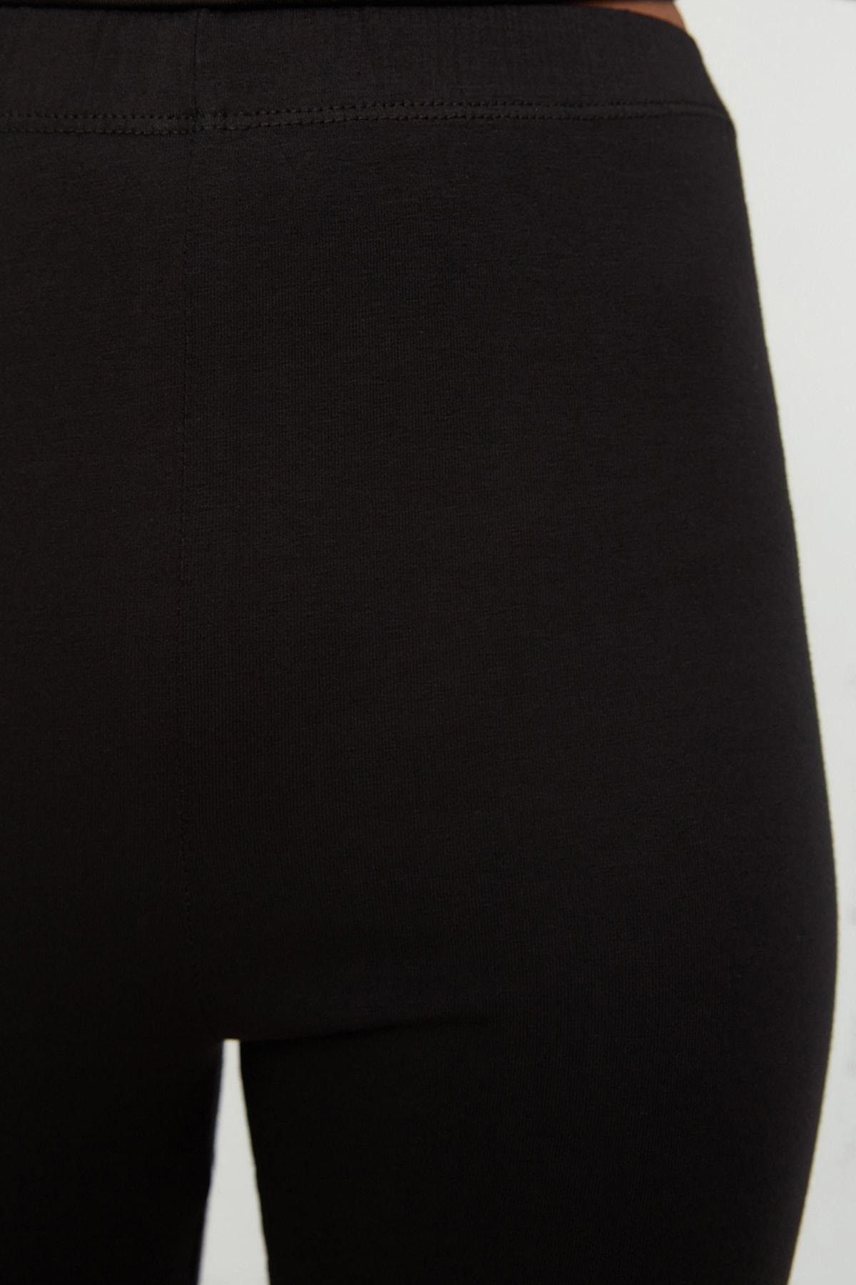 Black Biker Tights -Tshirt Pajama Set, , large image number 3