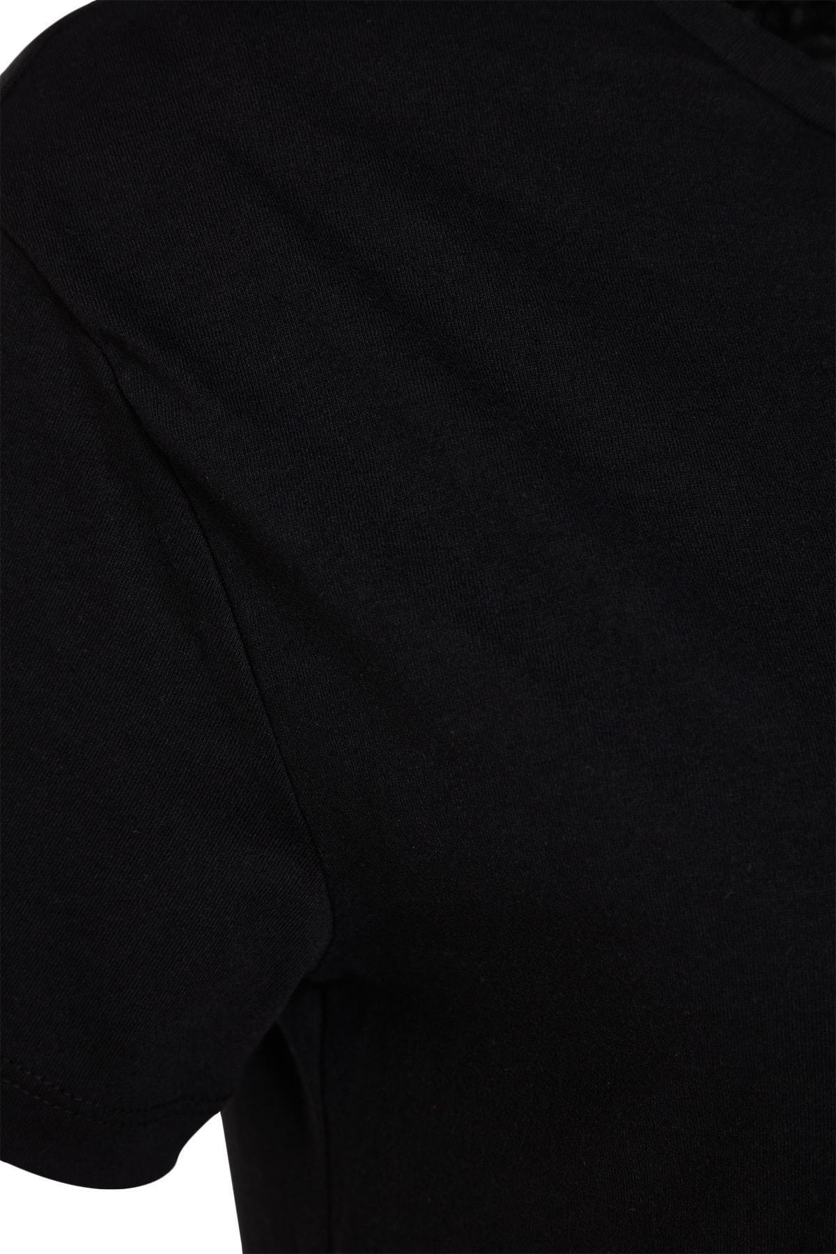 Black Biker Tights -Tshirt Pajama Set, , large image number 5