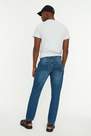 Trendyol - Navy Relaxed Straight Jeans