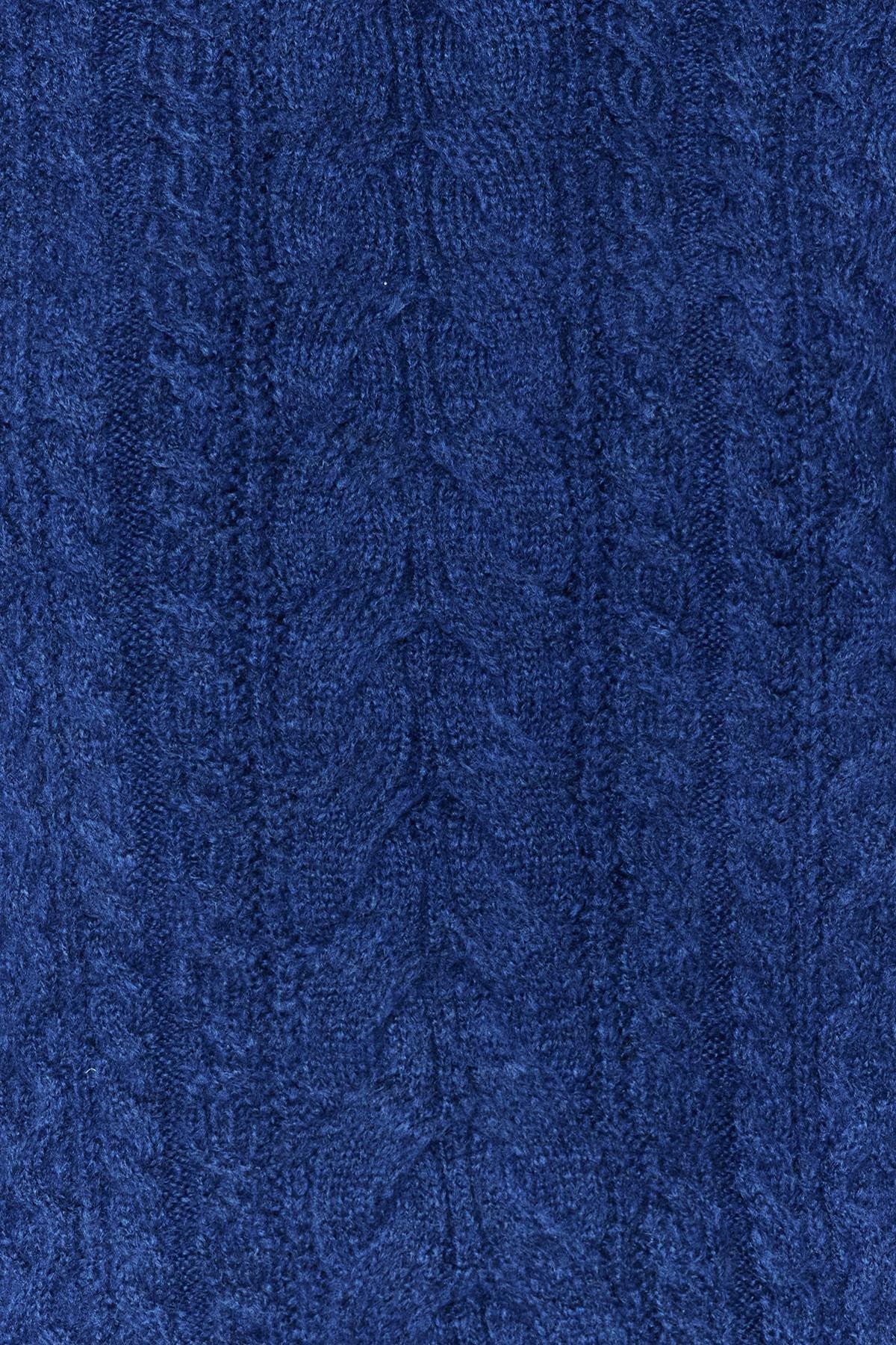Blue Knitted Sweater, , large image number 2