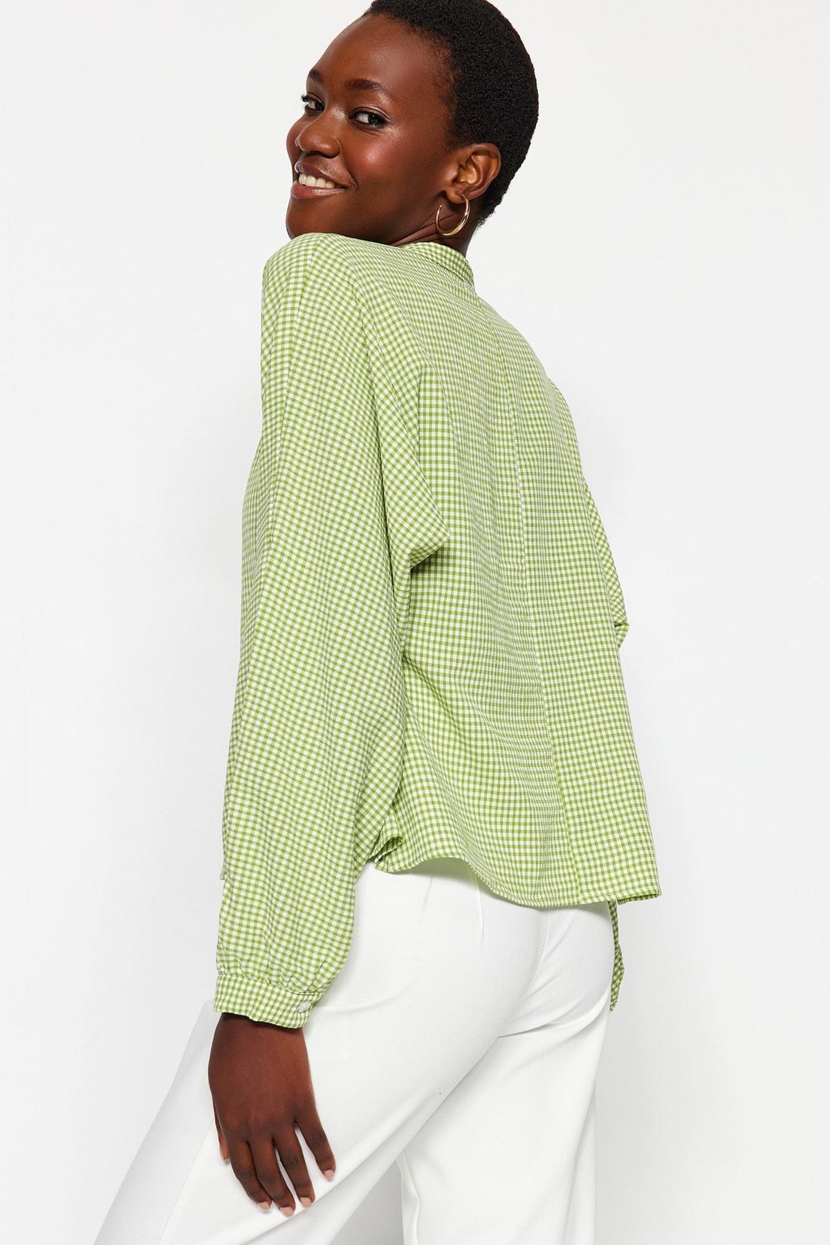 Green Plaid Shirt, , large image number 2