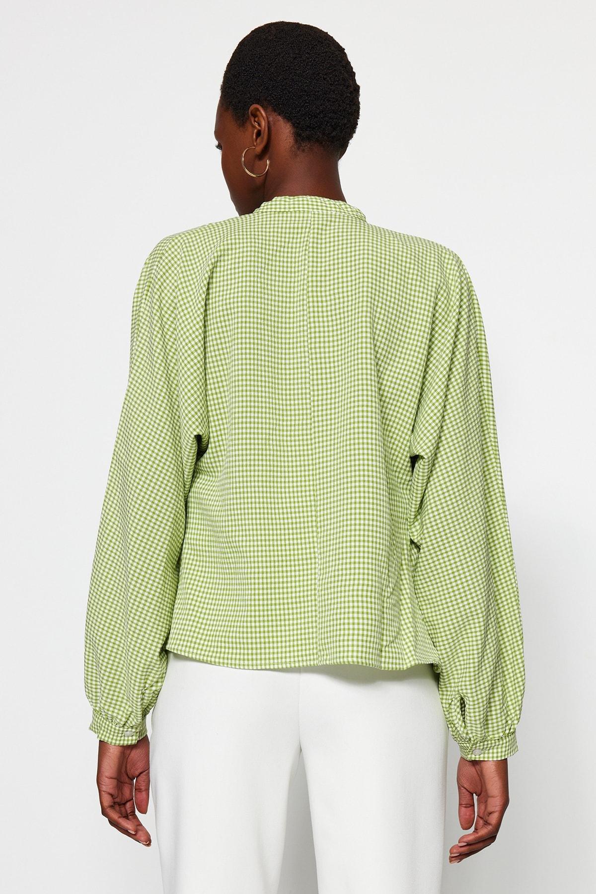 Green Plaid Shirt, , large image number 8