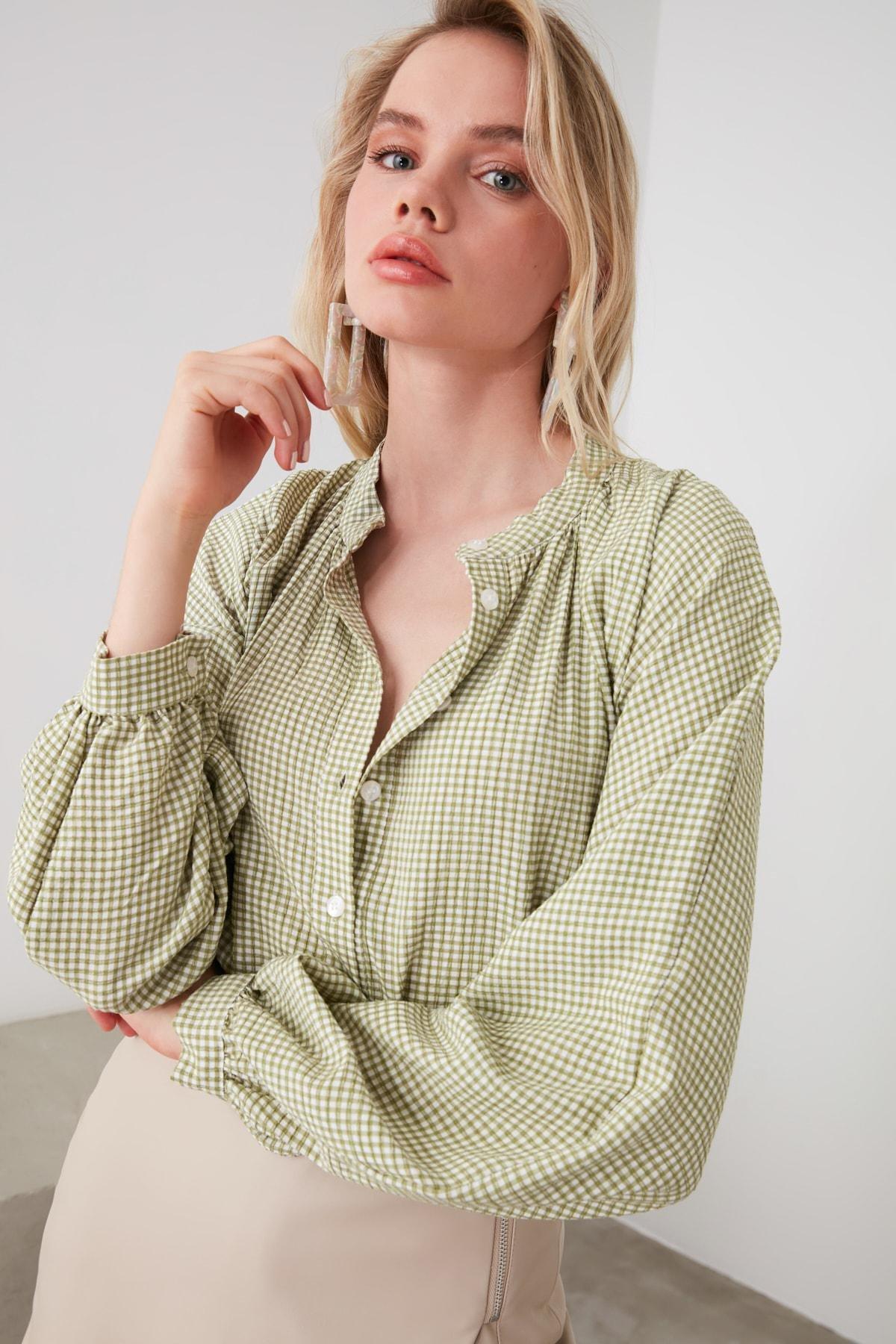 Green Plaid Shirt, , large image number 9