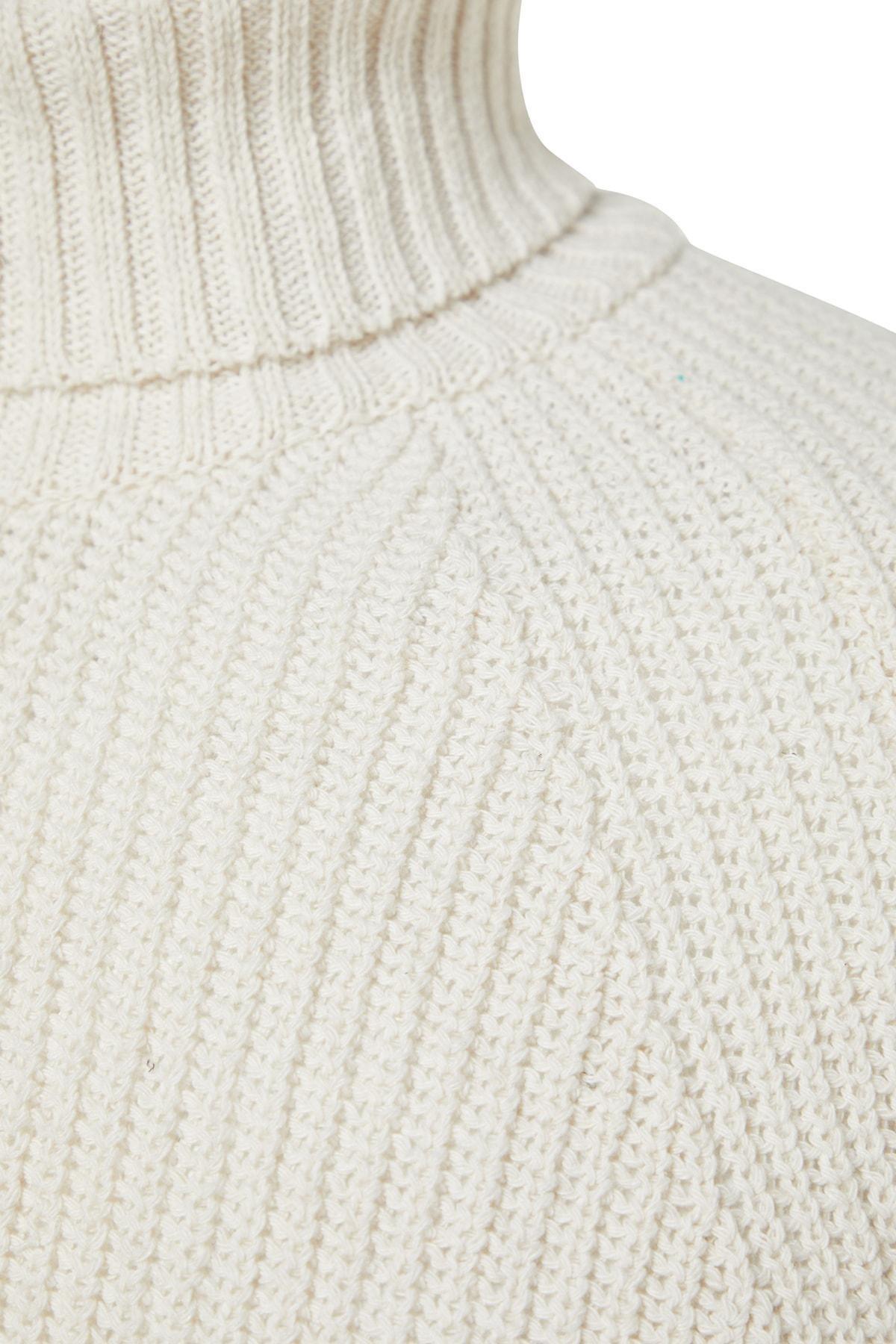 White Knitwear Sweater, , large image number 0