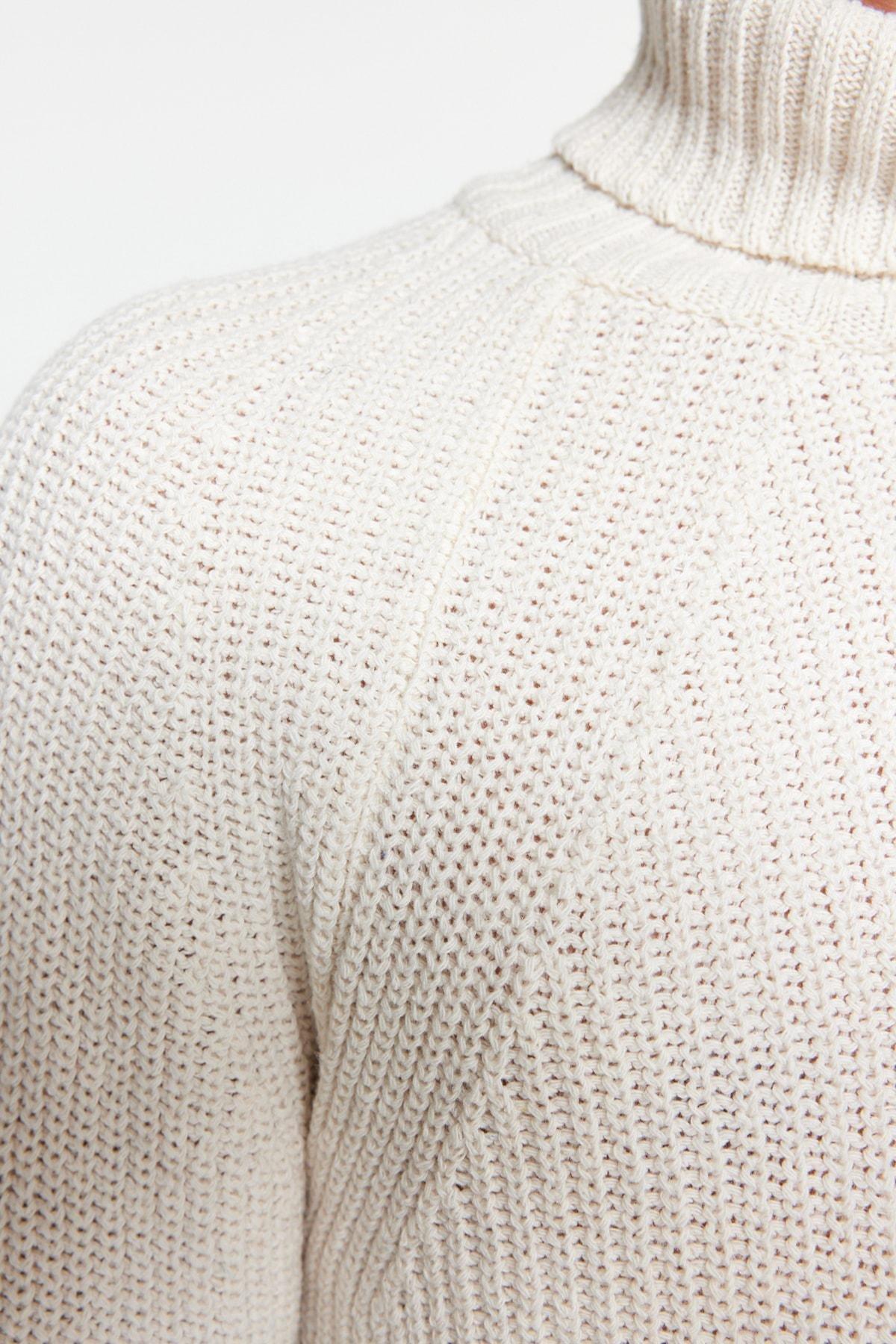 White Knitwear Sweater, , large image number 5