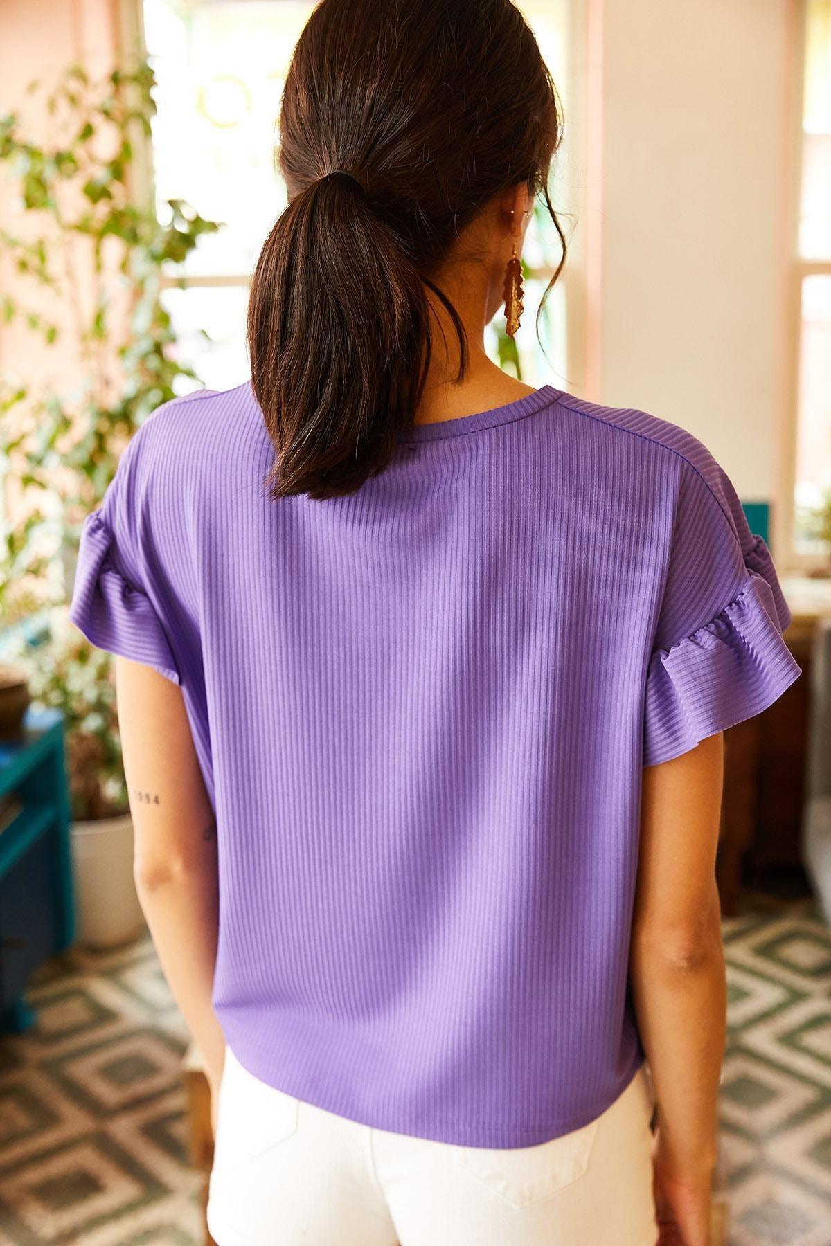 Purple Loose T-Shirt, , large image number 3