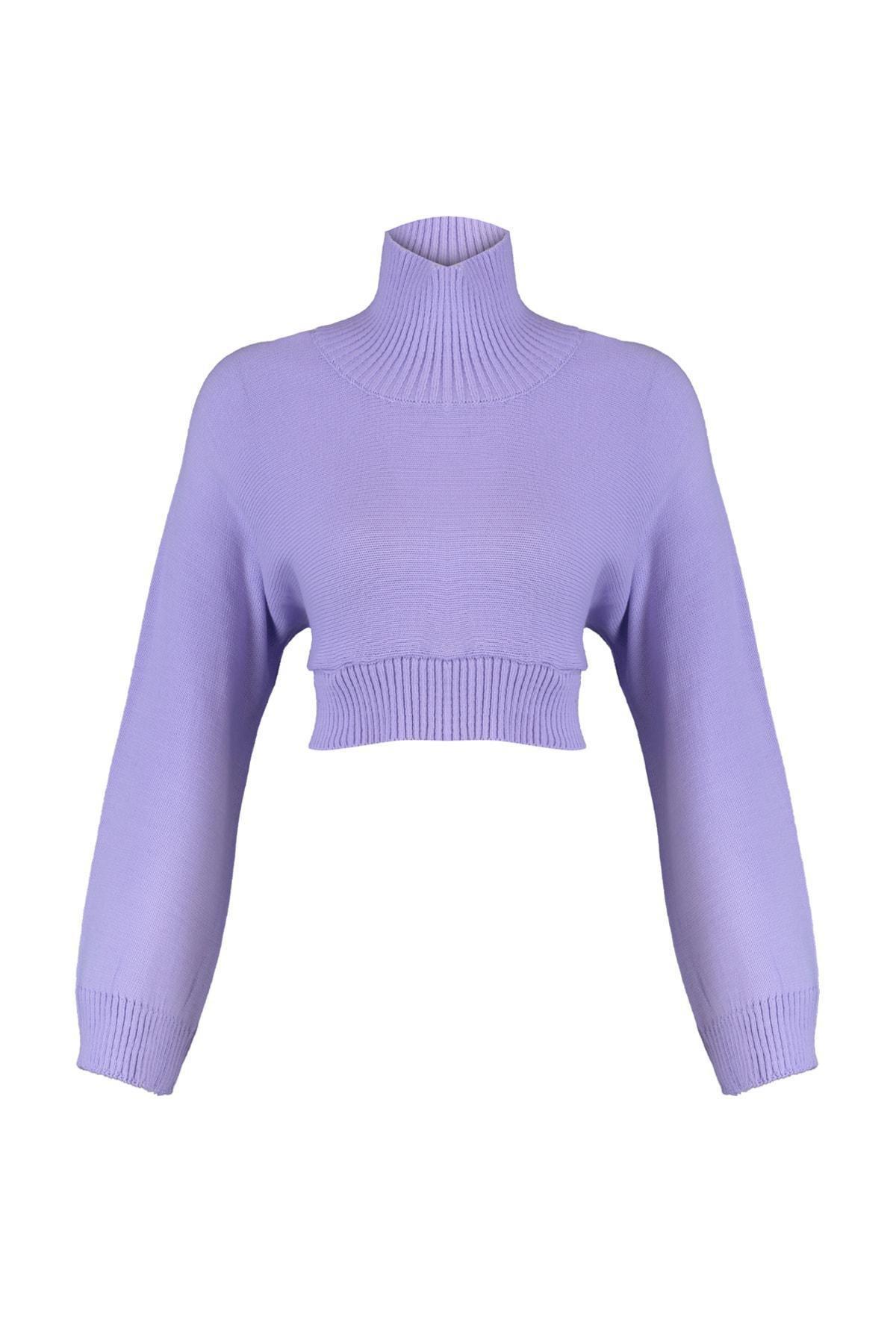 Trendyol - Blue Acrylic Sweater