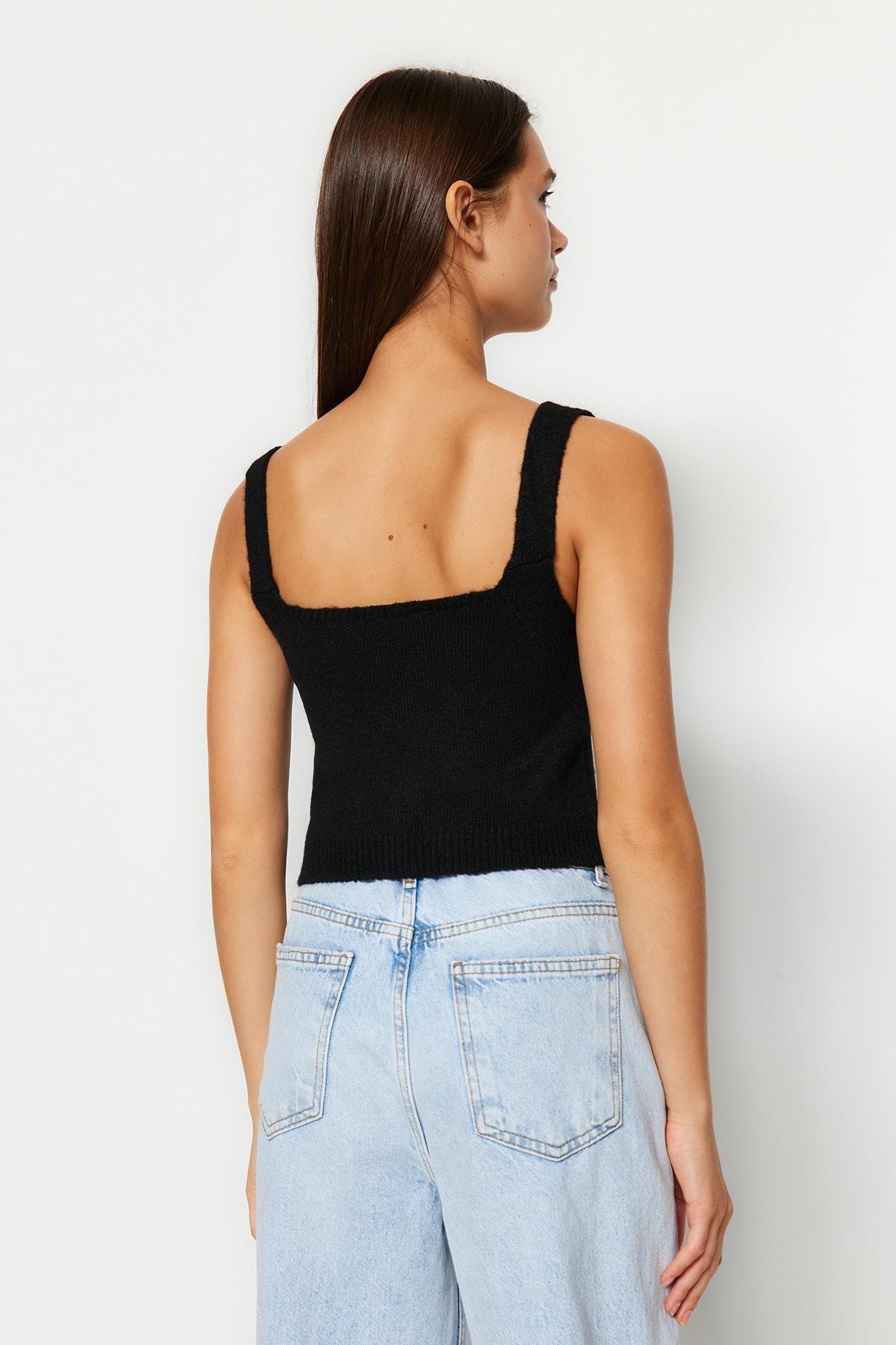 Black Slim Fit Cardigan, BLACK, large image number 2