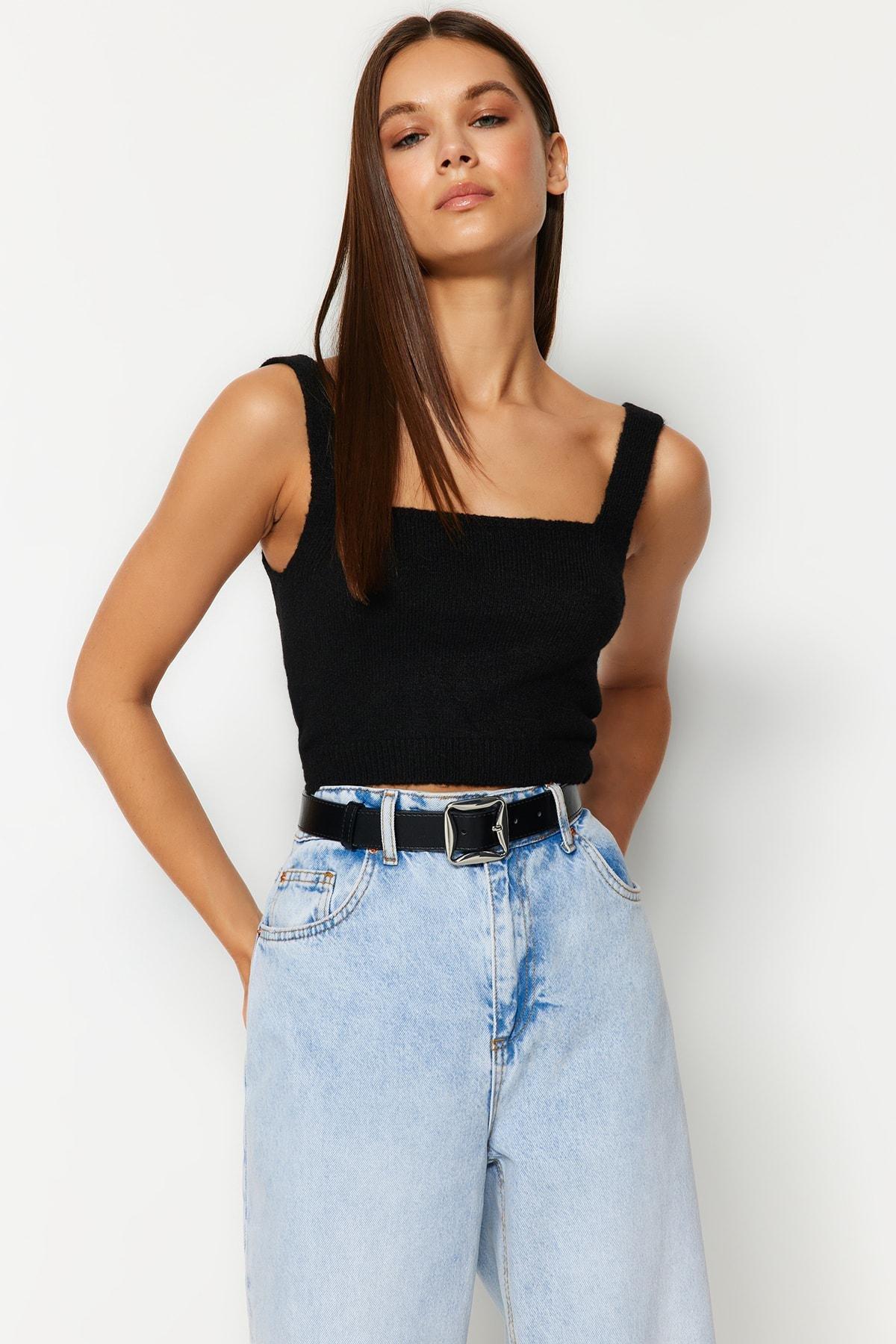 Black Slim Fit Cardigan, BLACK, large image number 3