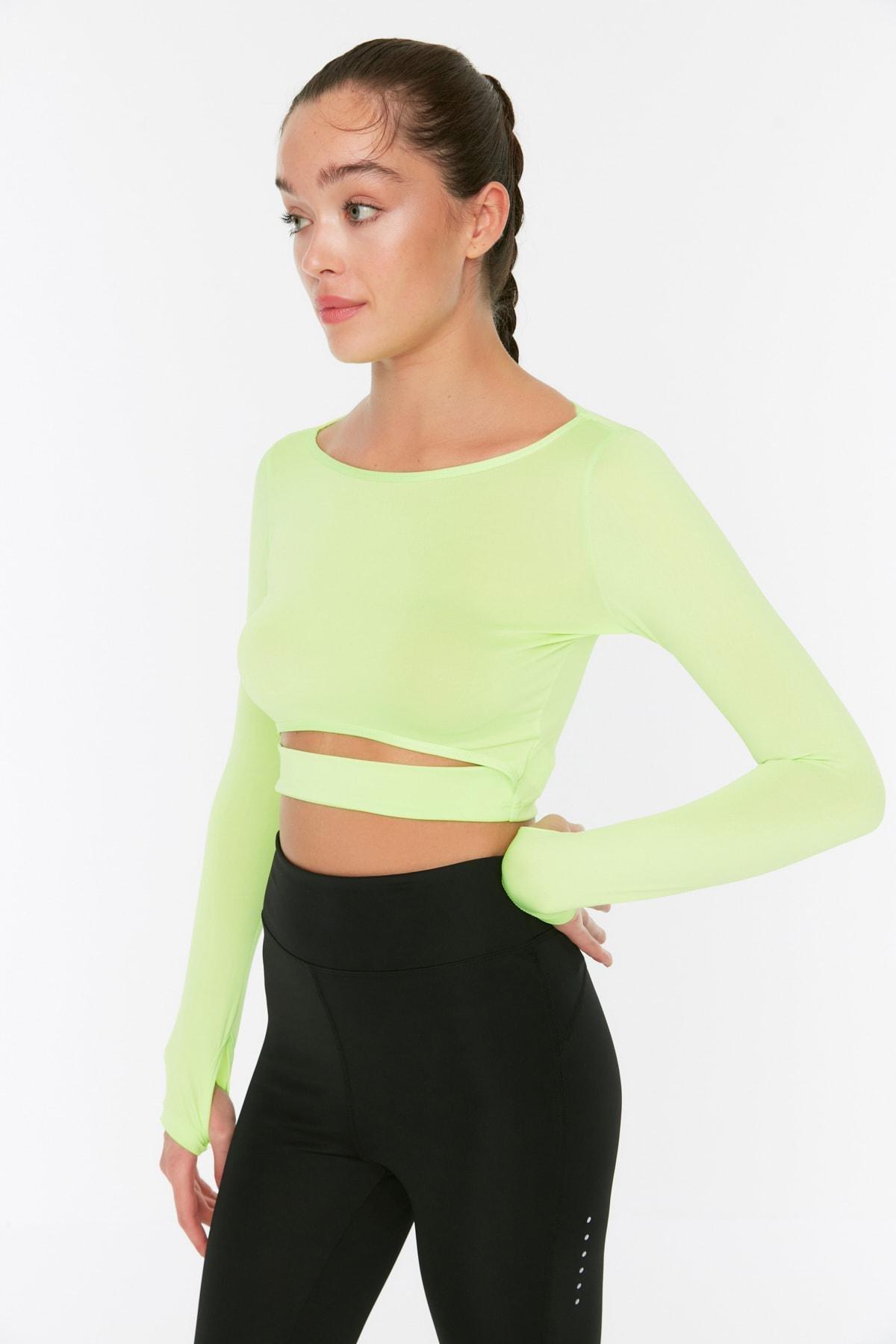 Trendyol - Green Fitted Blouse