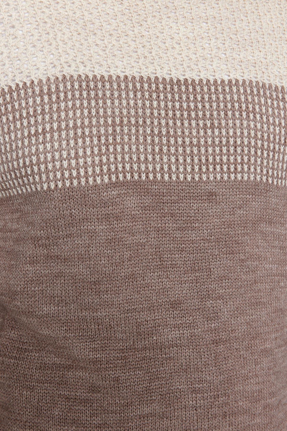 Beige Regular Sweater, , large image number 5