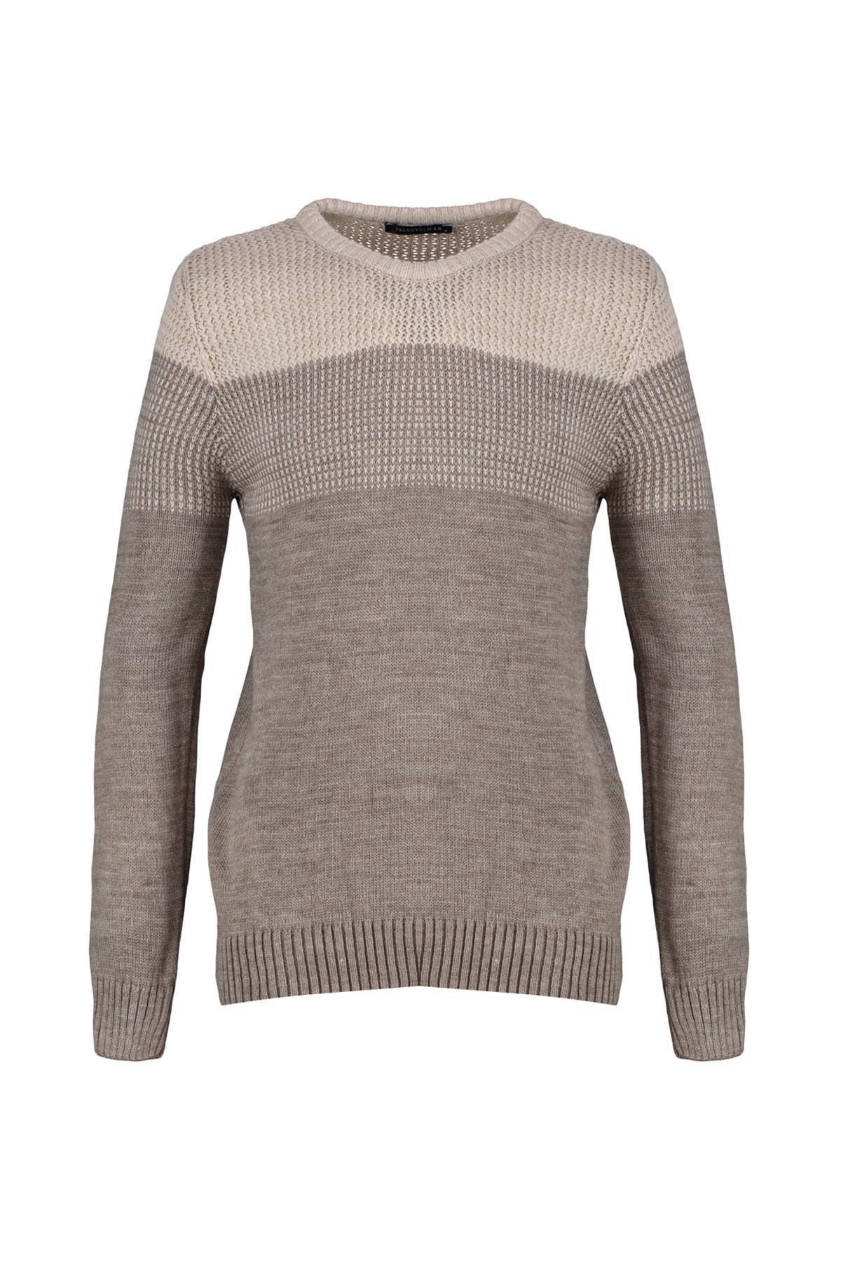 Beige Regular Sweater, , large image number 6