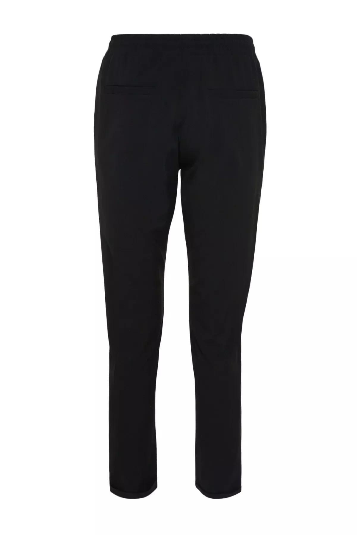 Black Slim Pants, Black, large image number 8