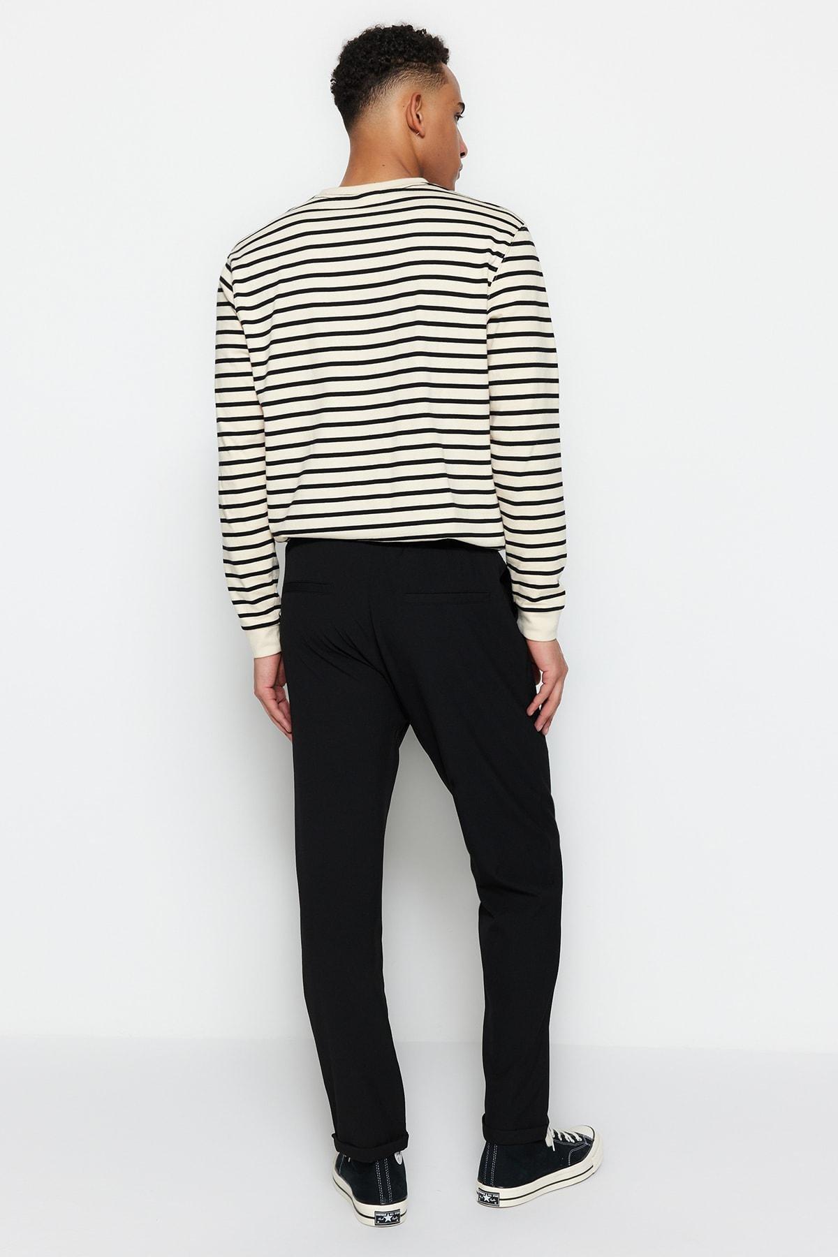 Black Slim Pants, , large image number 9