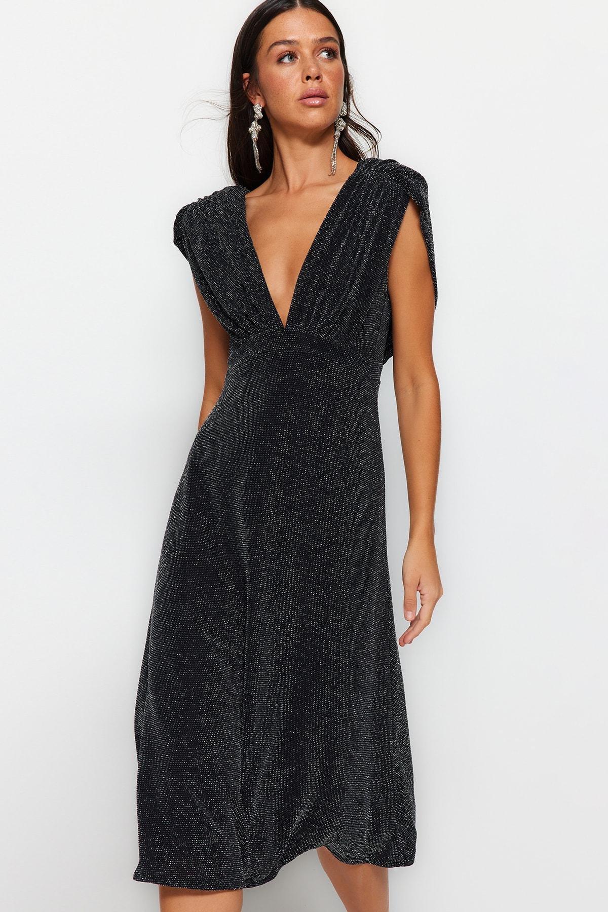 Grey Skater Dress, , large image number 2