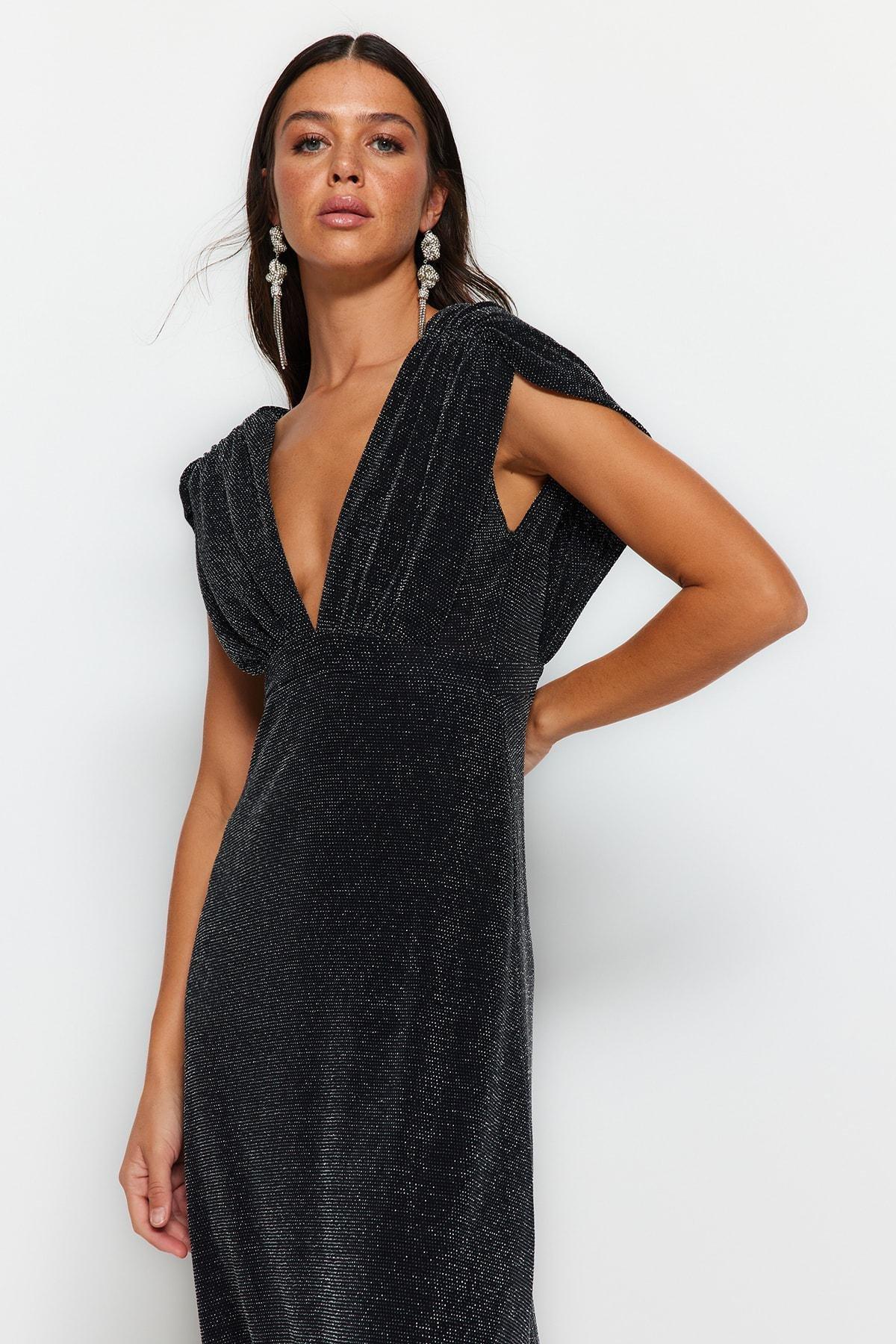 Grey Skater Dress, , large image number 3