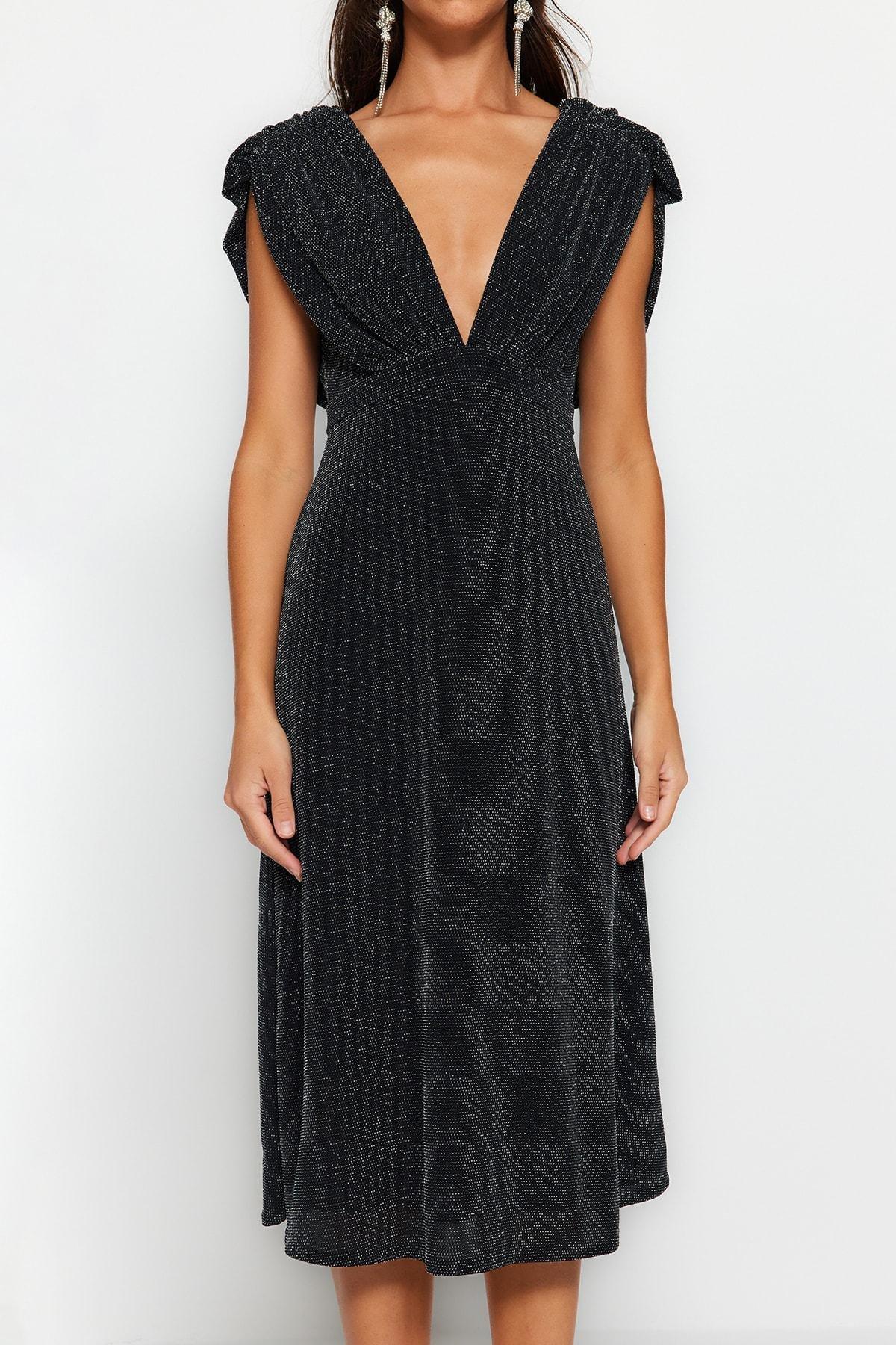 Grey Skater Dress, , large image number 4
