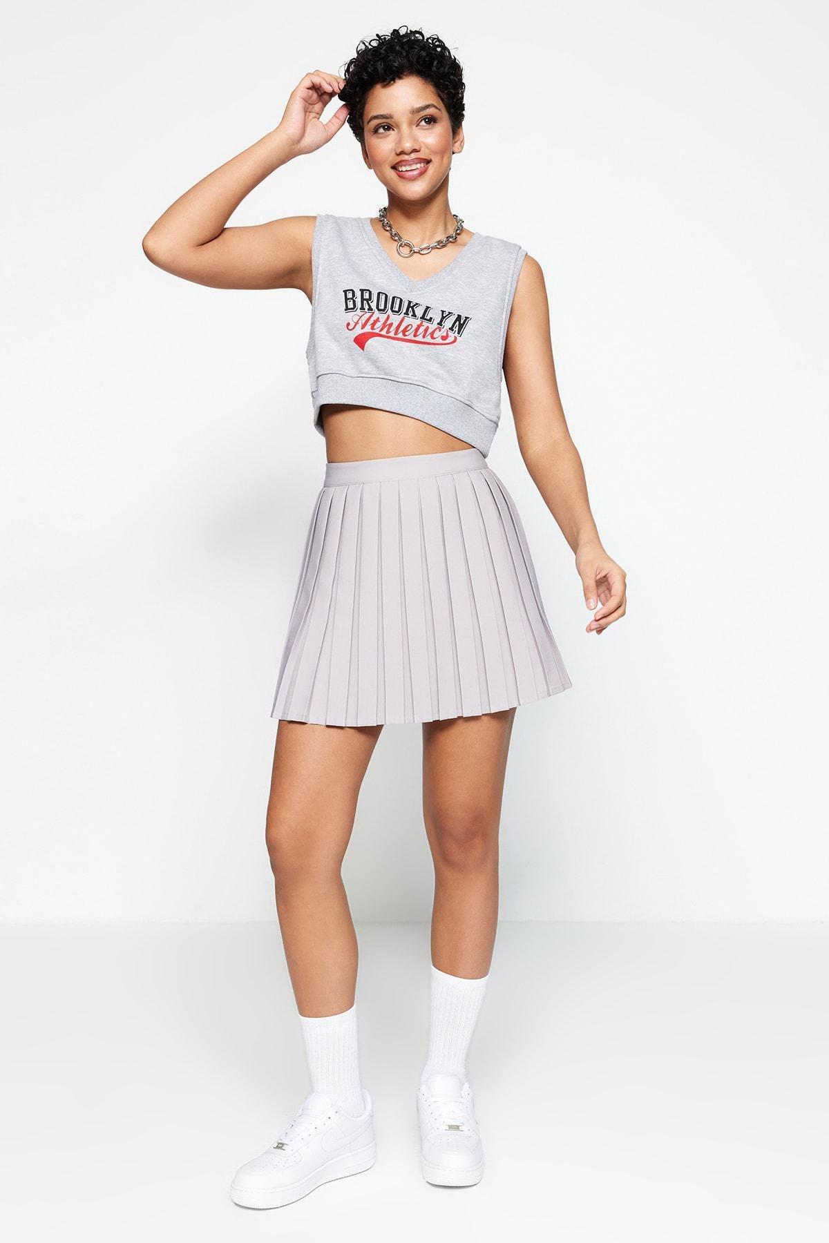 Purple Striped Skirt, C101_1653, large image number 0