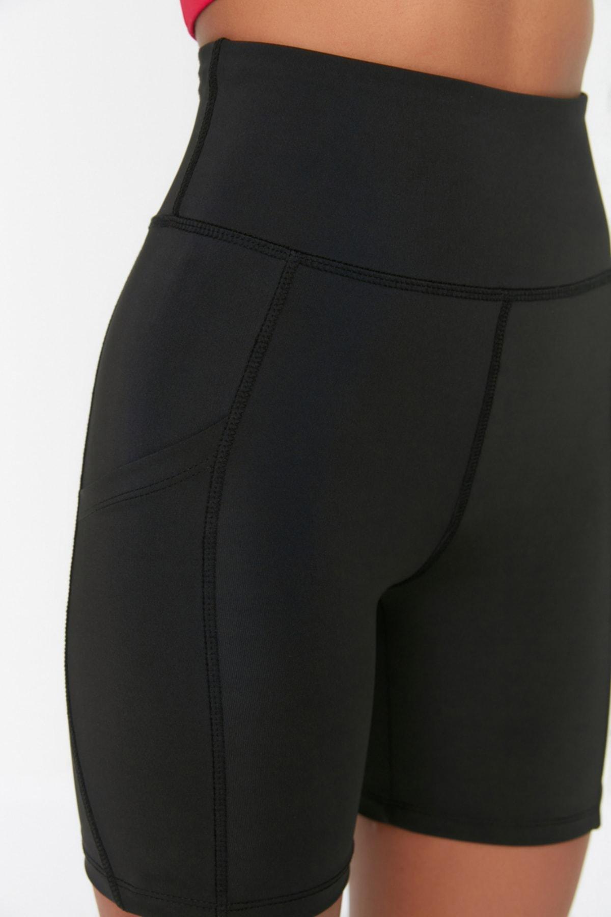 Black High Waist Sports Leggings