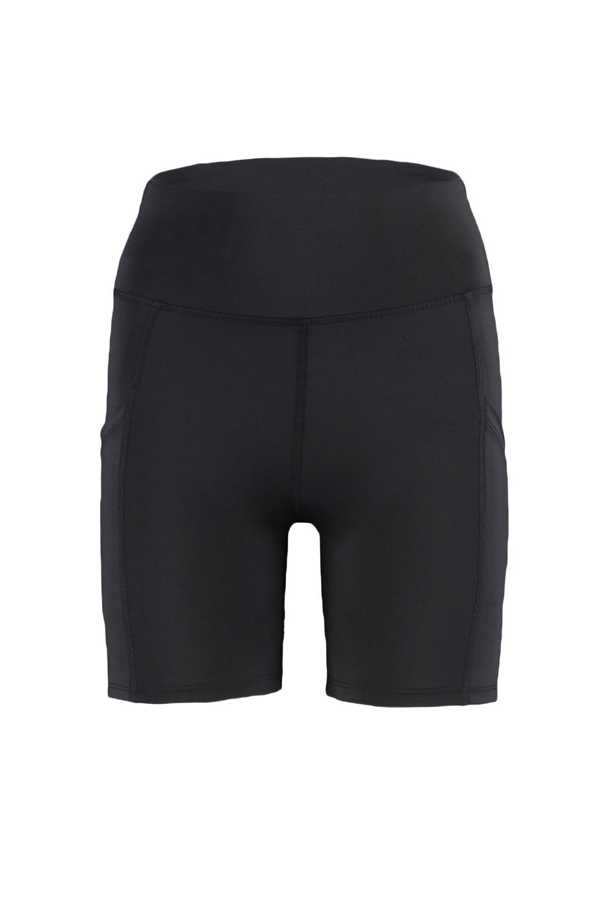Black High Waist Sports Leggings, , large image number 6