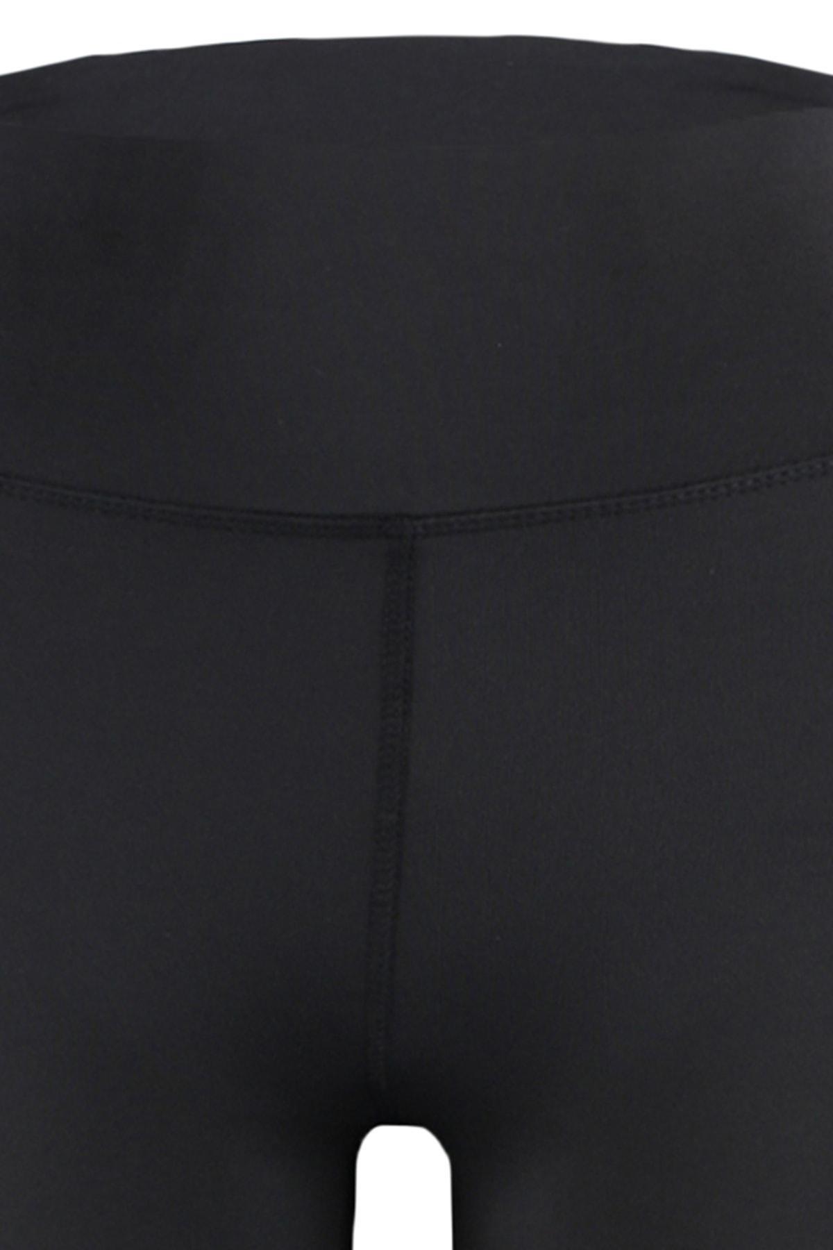 Black High Waist Sports Leggings, , large image number 8