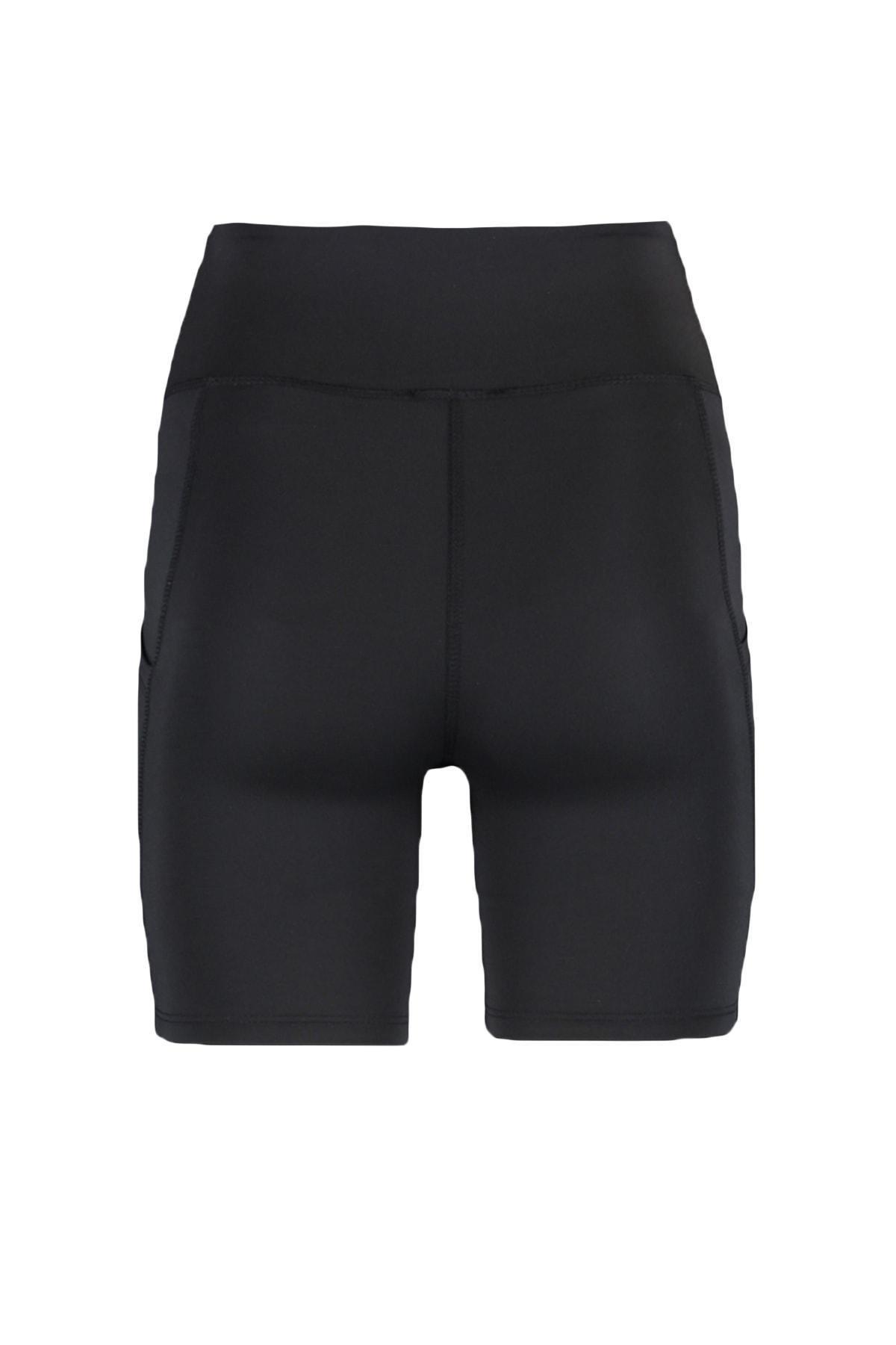 Black High Waist Sports Leggings, , large image number 9