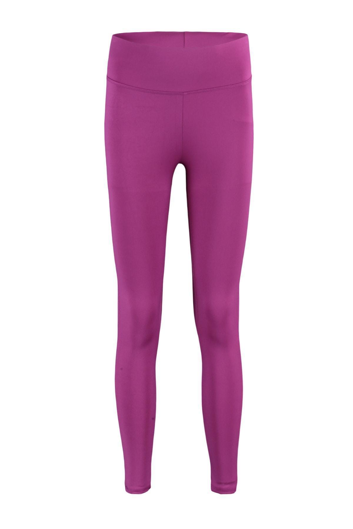 Pink High Waist Skinny Sports Leggings, , large image number 12