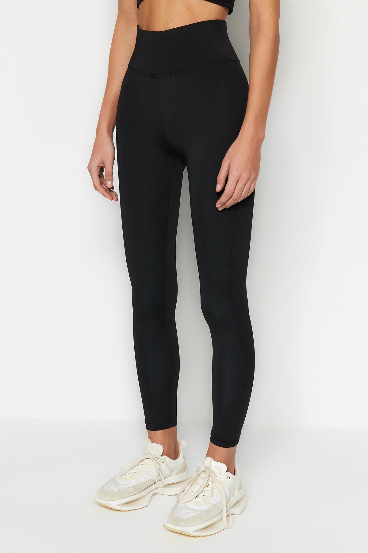 Trendyol - Black High Waist Leggings