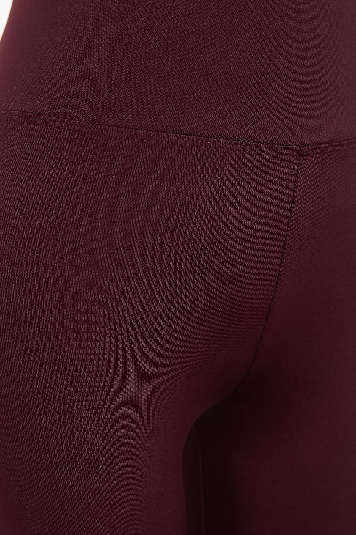 Purple Knitted Sports Leggings, , large image number 5