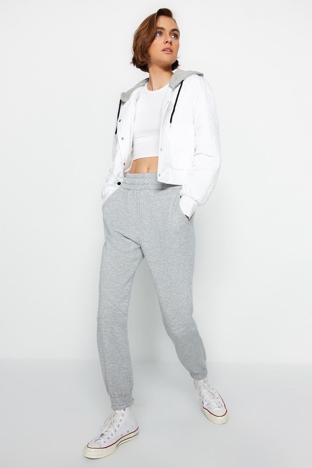 Grey Joggers Sweatpants, , large image number 10