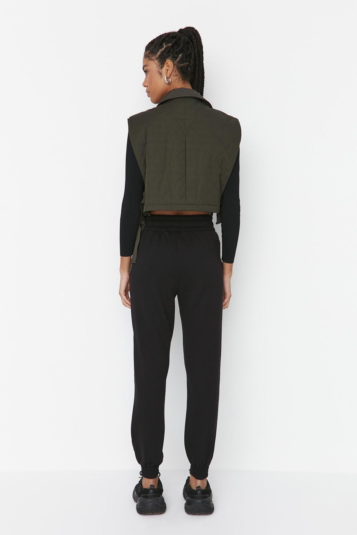 Black Joggers Sweatpants, , large image number 5