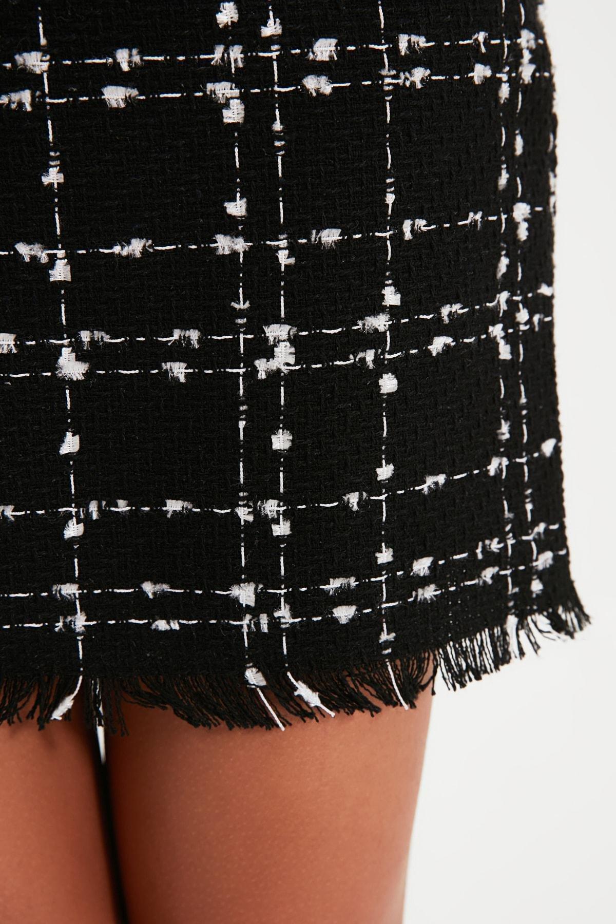 Black Mini Skirt, , large image number 3