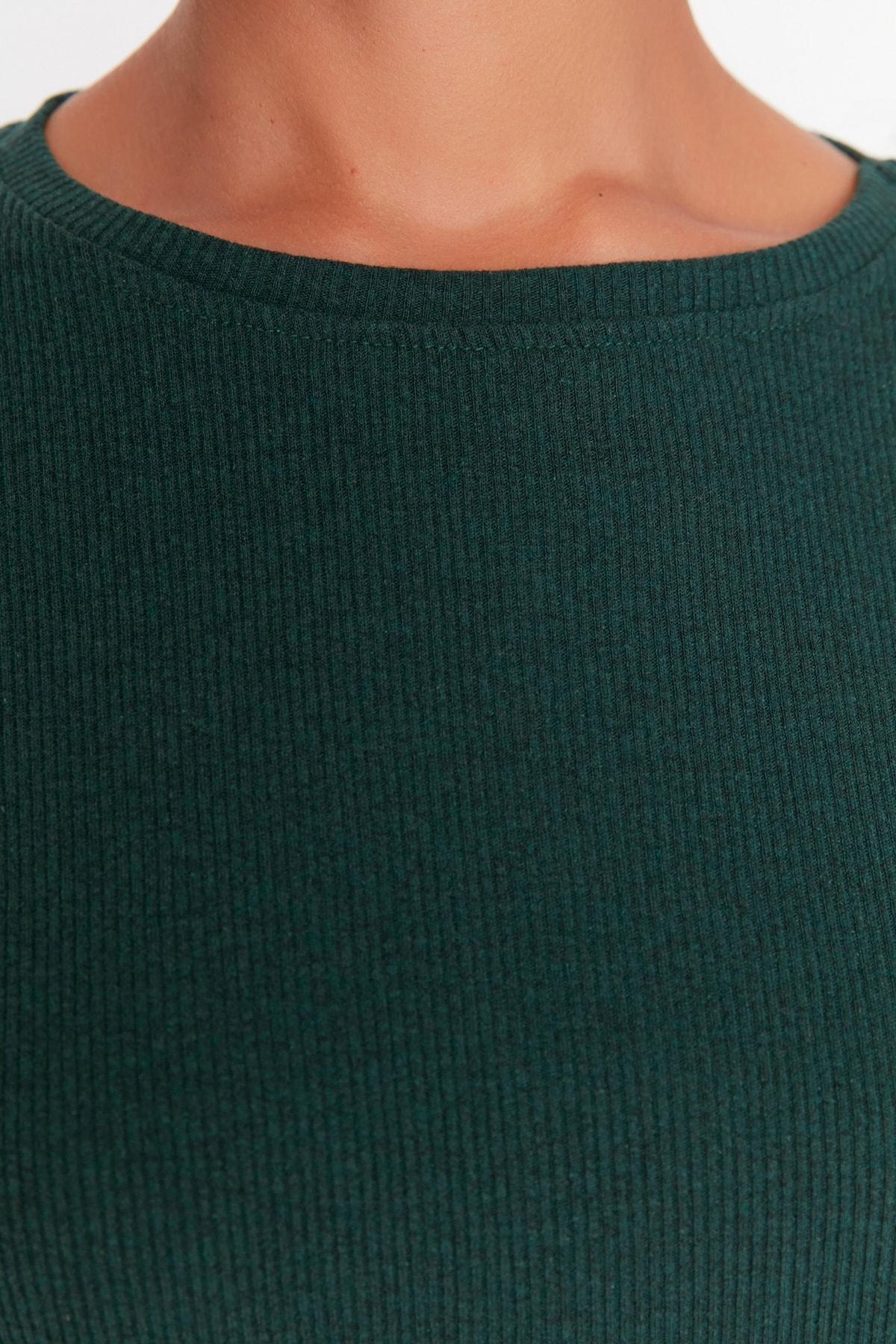 Green Plain Pyjama Set, , large image number 3