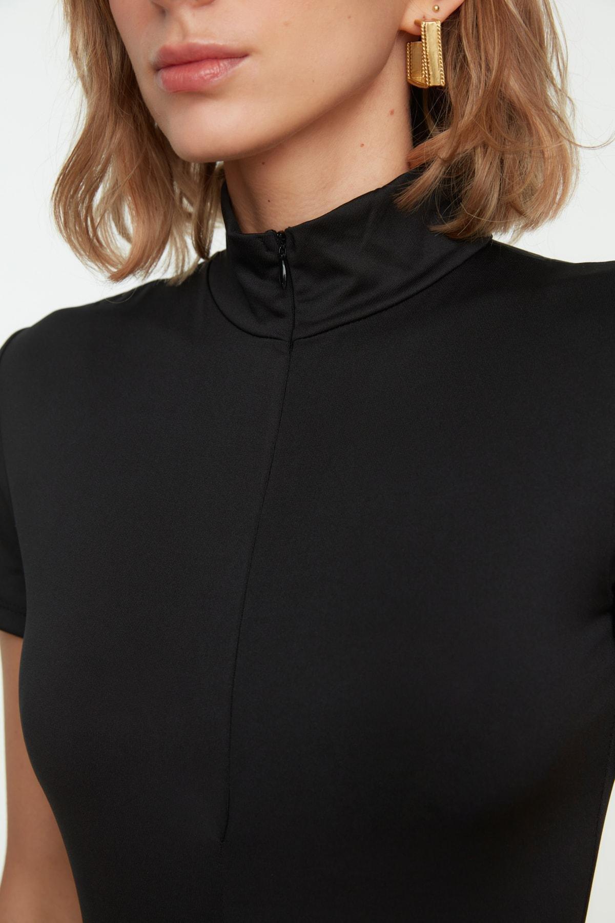 Black Women Bodysuit, , large image number 2