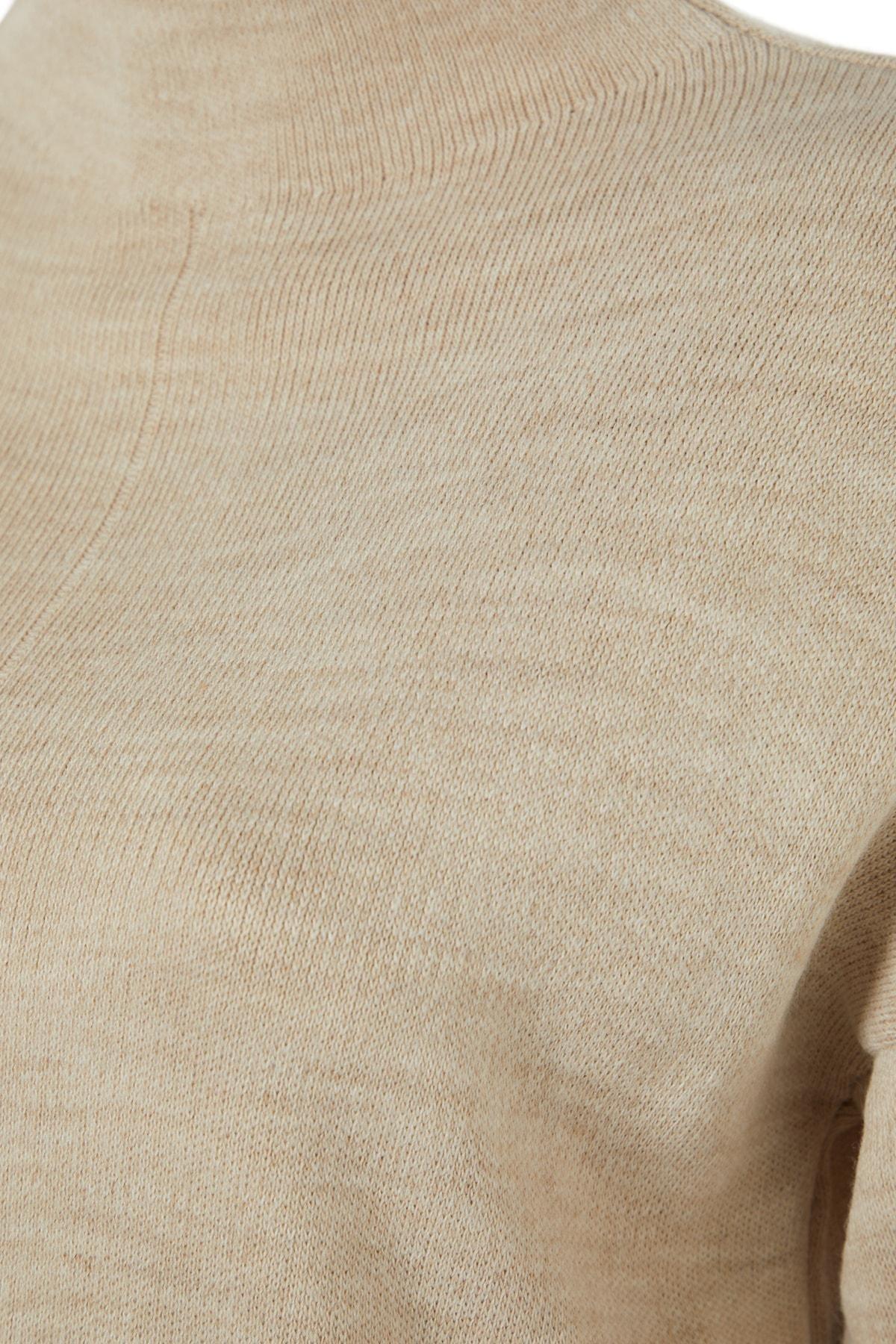 Beige Mid Waist Co-Ord Set, Beige, large image number 6