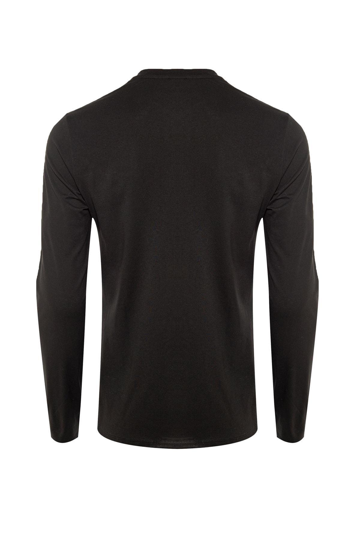 Trendyol - Black Regular Creww Neck Tshirt