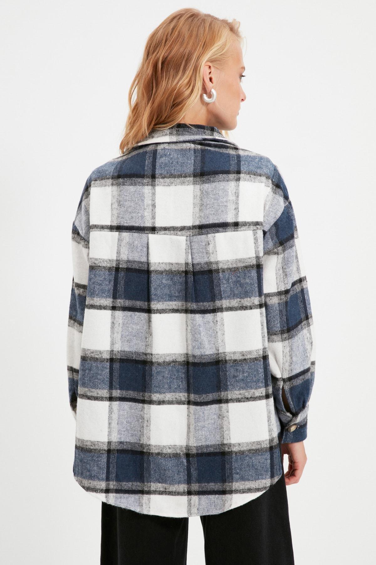 Multicolour Oversize Shirt, , large image number 4