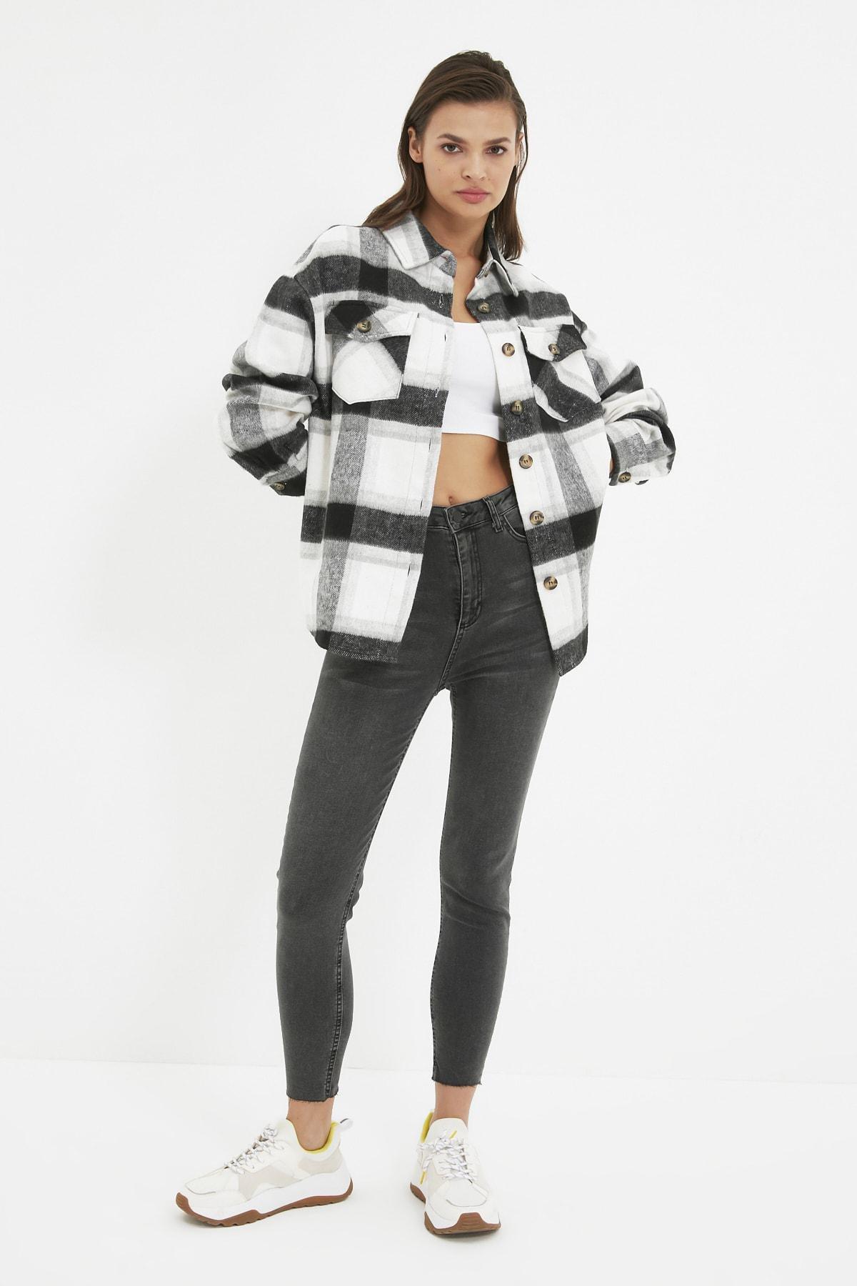 Black Oversize Shirt, Black, large image number 2