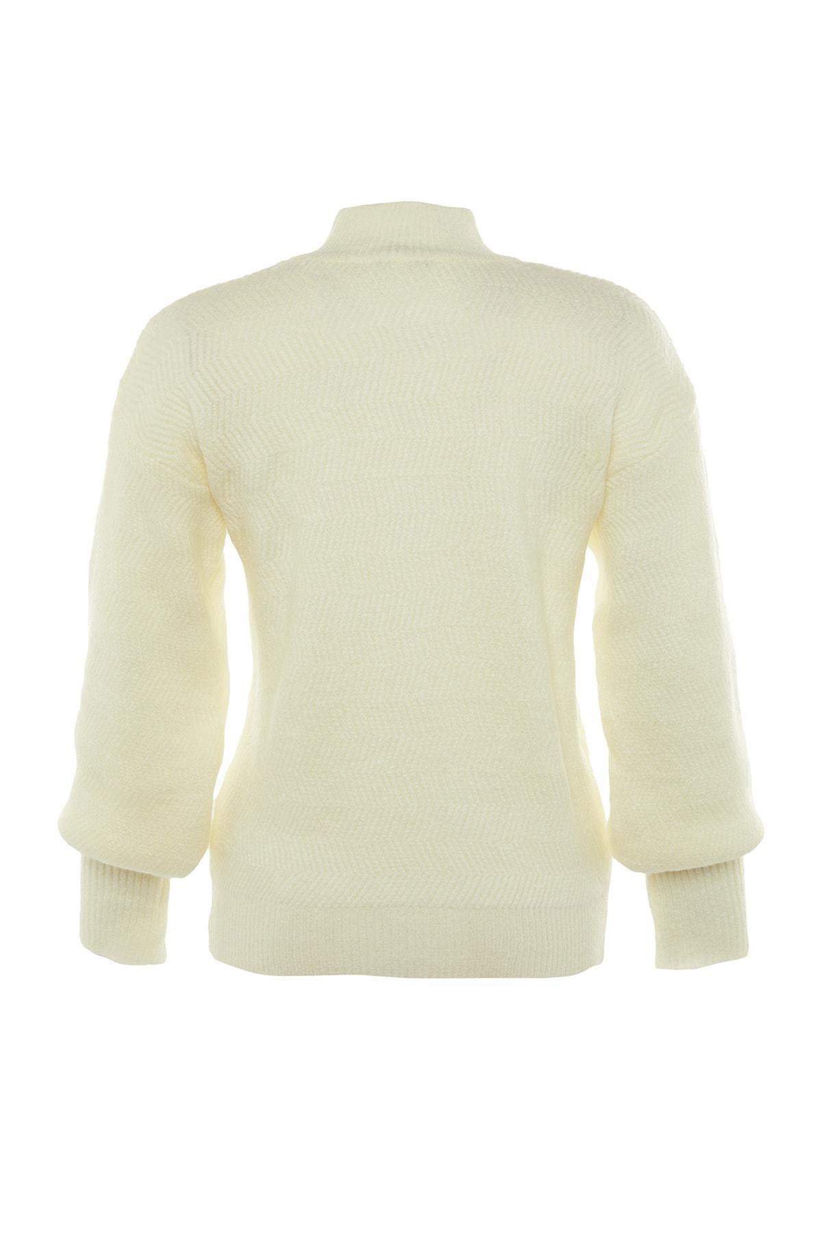 Trendyol - White Regular Sweater