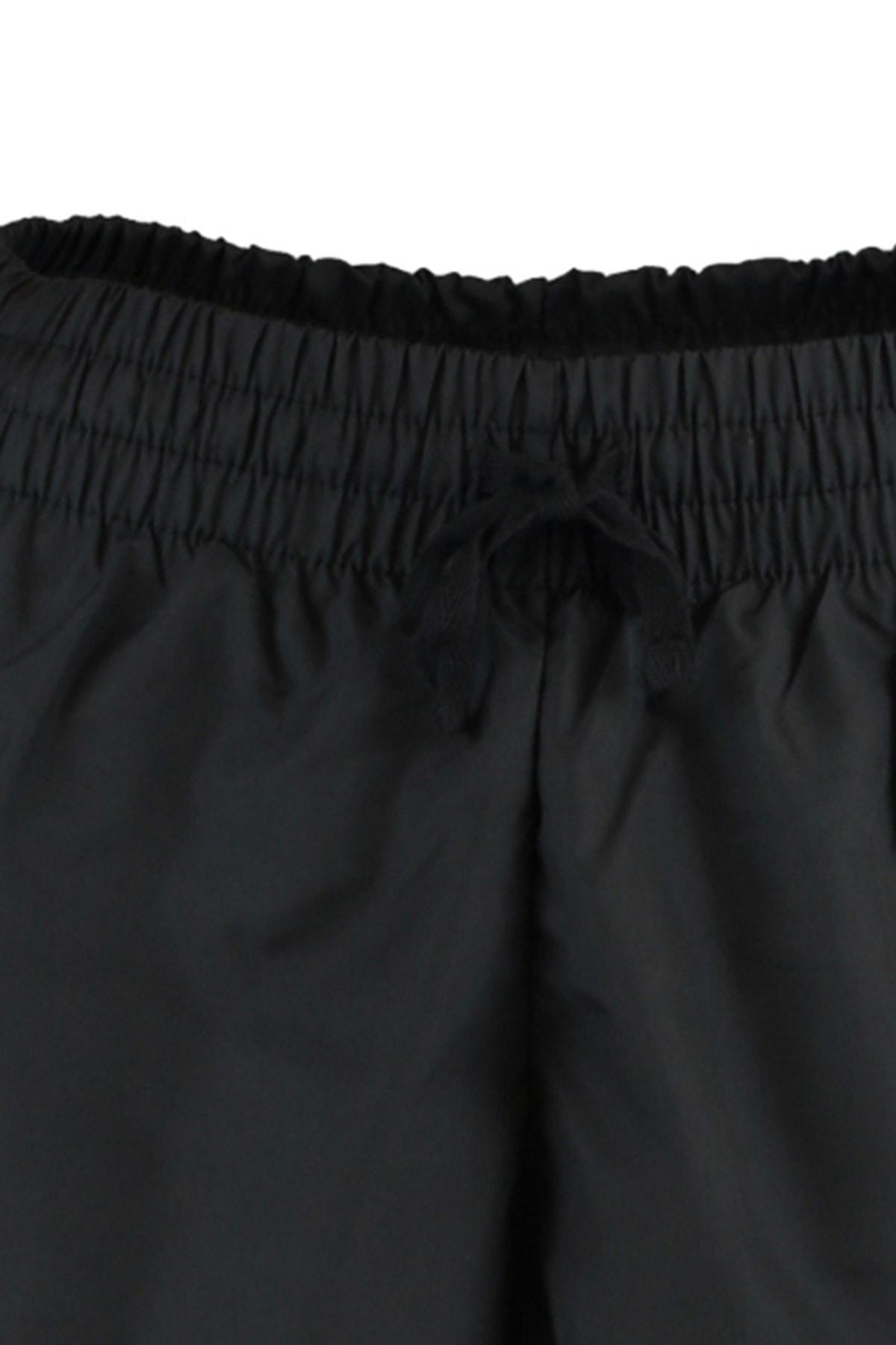 Black Relaxed Shorts, , large image number 4
