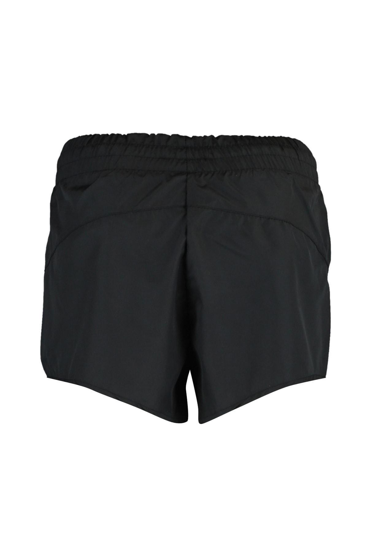 Black Relaxed Shorts, , large image number 6