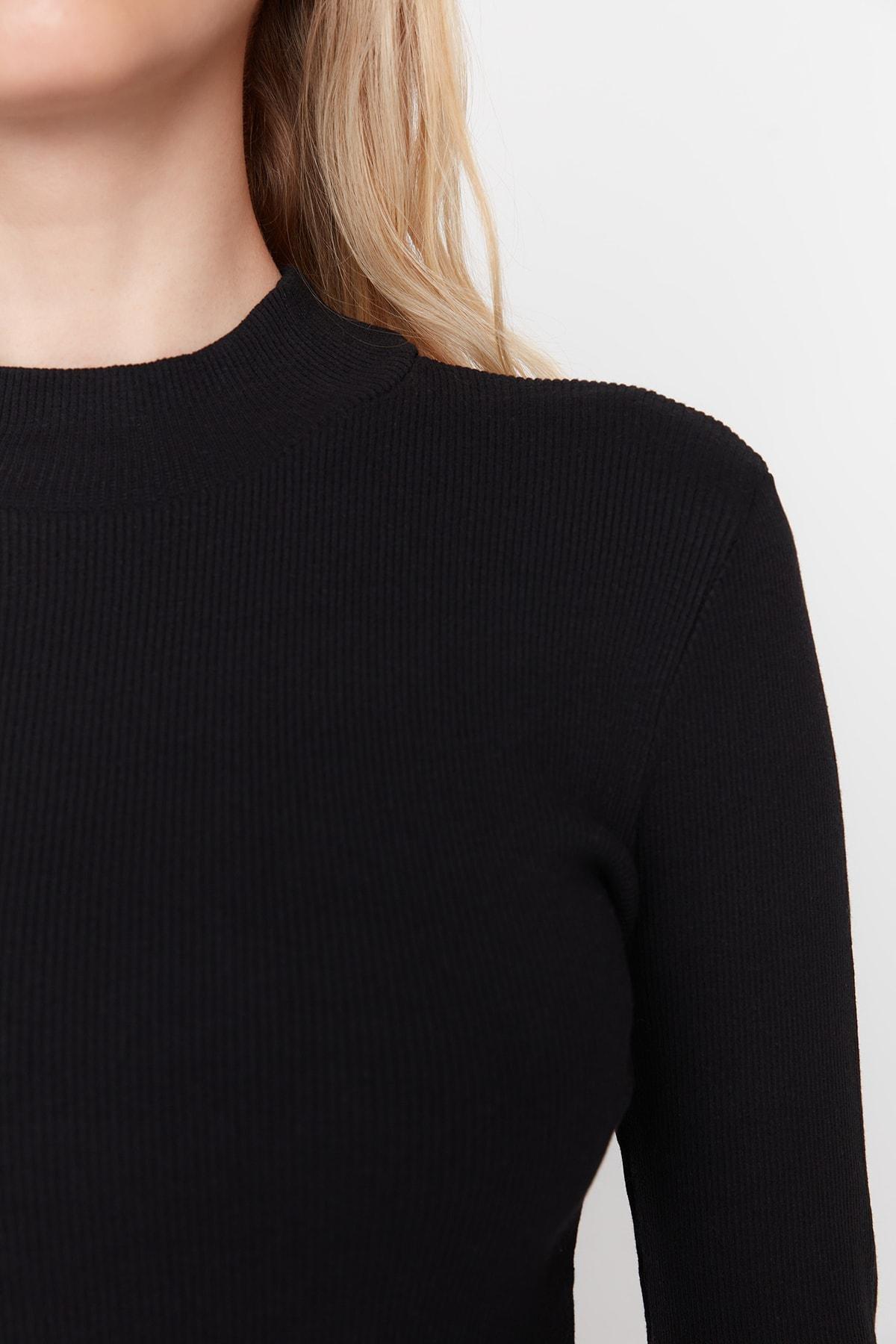 Black Bodycon Dress, Black, large image number 3