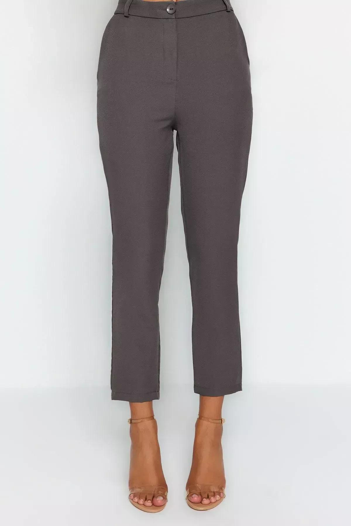 Brown Cigarette Pants, , large image number 6