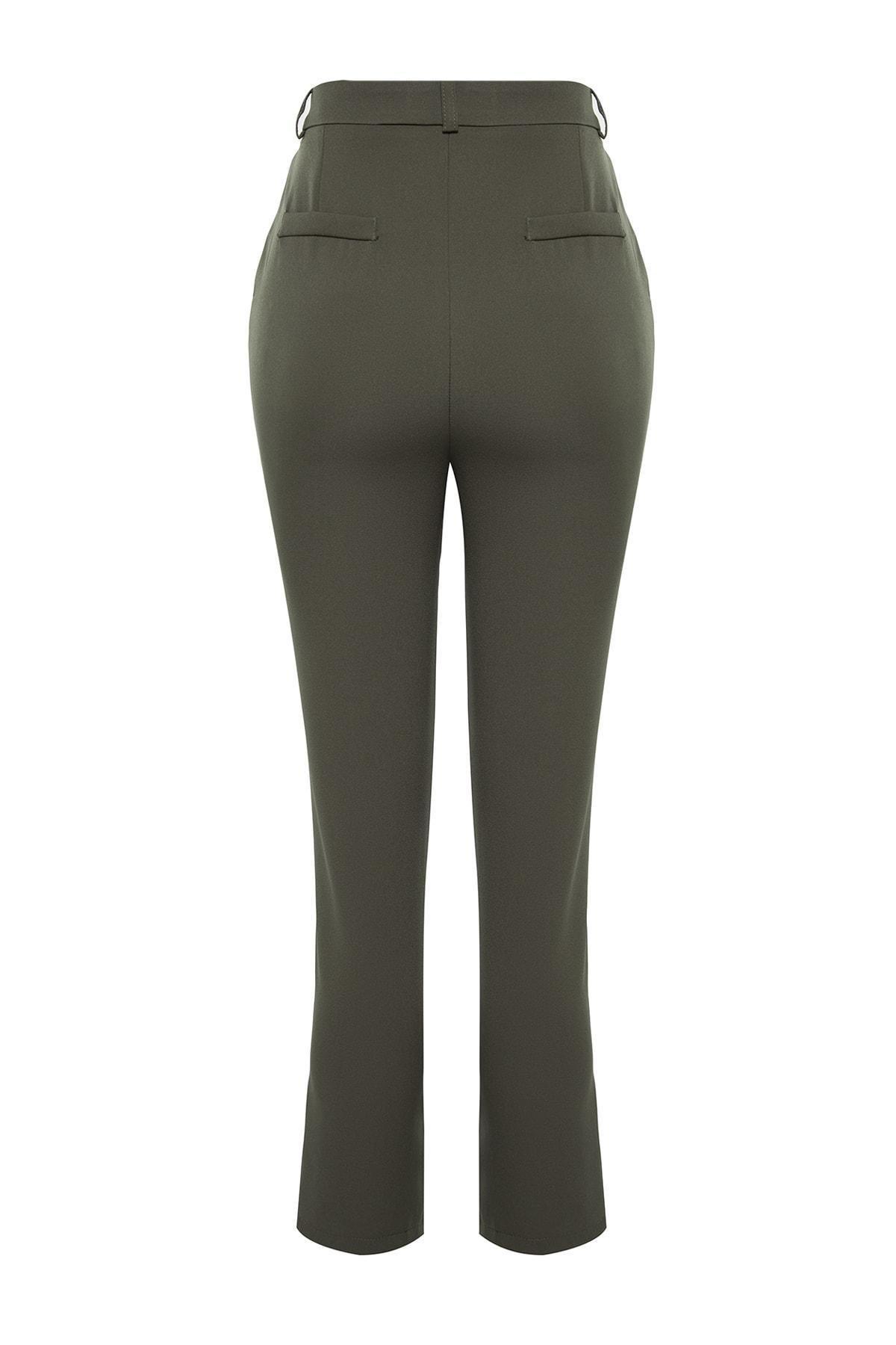 Brown Cigarette Pants, , large image number 9