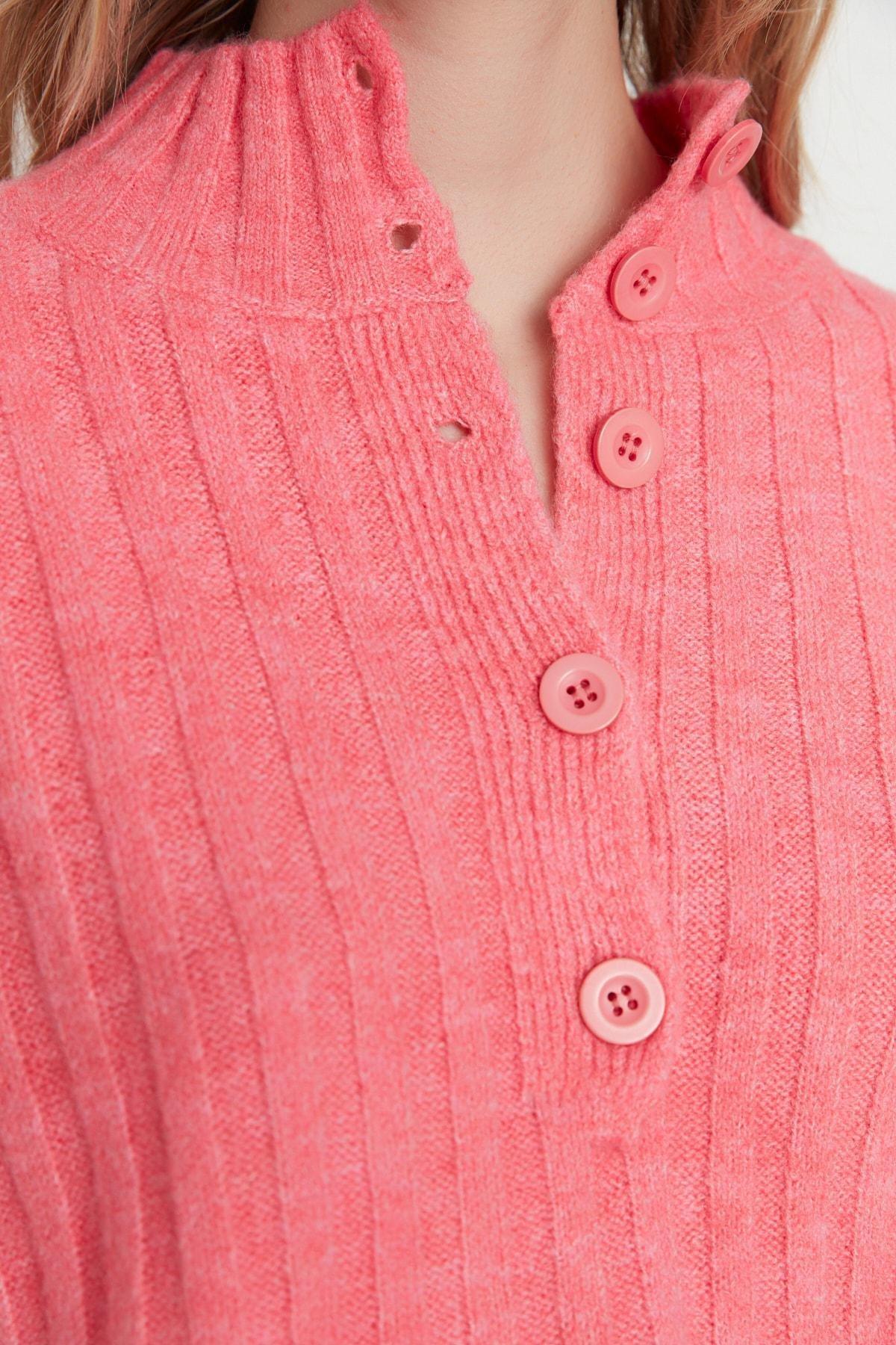 Pink Oversize Sweater, , large image number 3