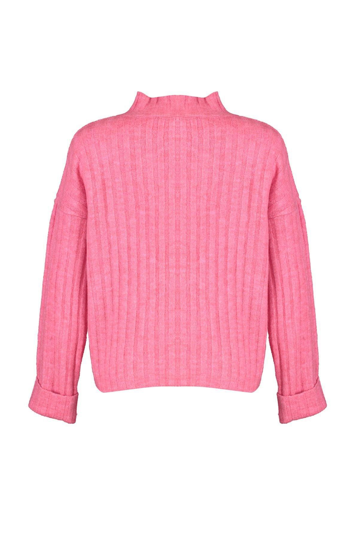 Pink Oversize Sweater, , large image number 5