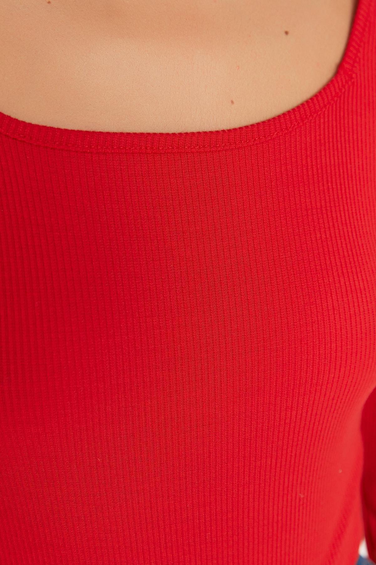 Collar Long Sleeve Bodysuit, , large image number 2