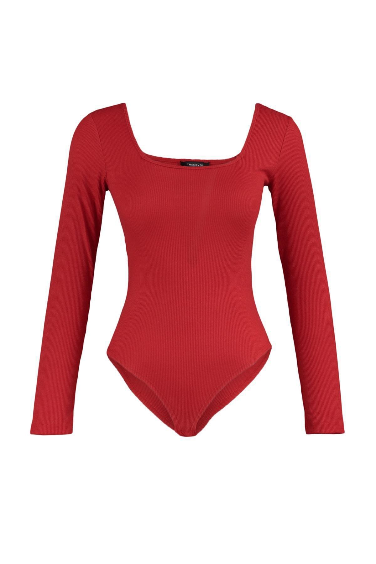 Collar Long Sleeve Bodysuit, , large image number 5
